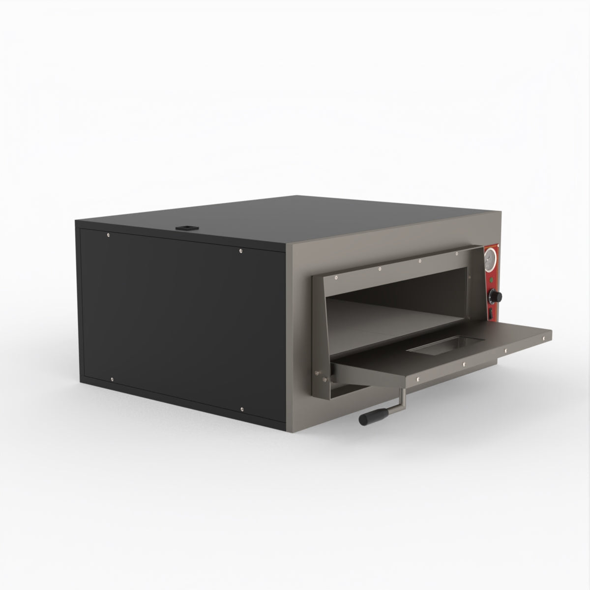 BakerMAX Black Panther Pizza Deck Oven EP-2-1E