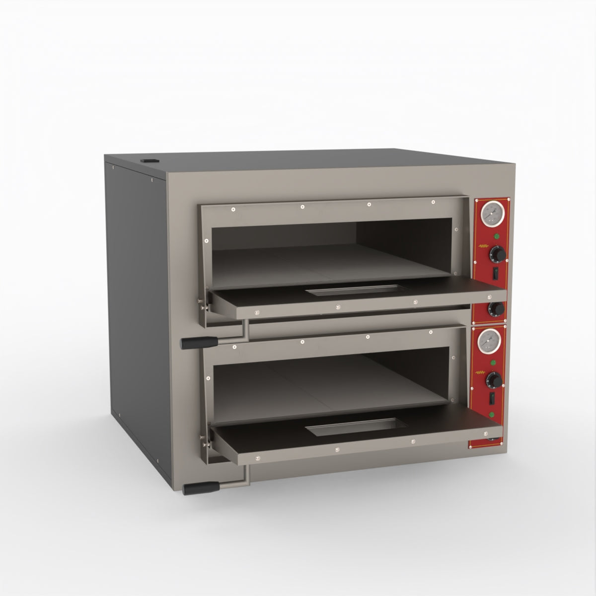BakerMAX Black Panther Pizza Deck Oven EP-2E