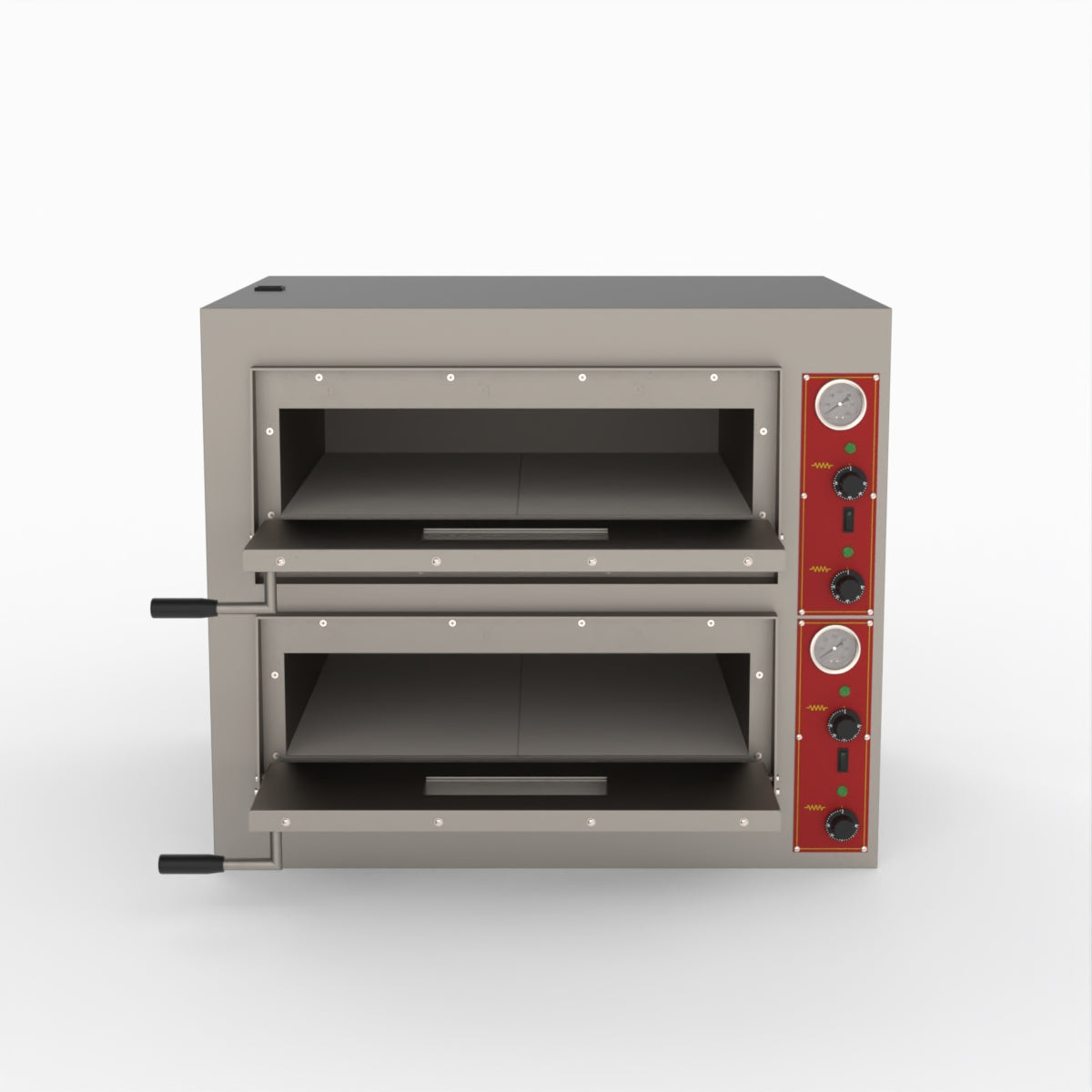 BakerMAX Black Panther Pizza Deck Oven EP-2E