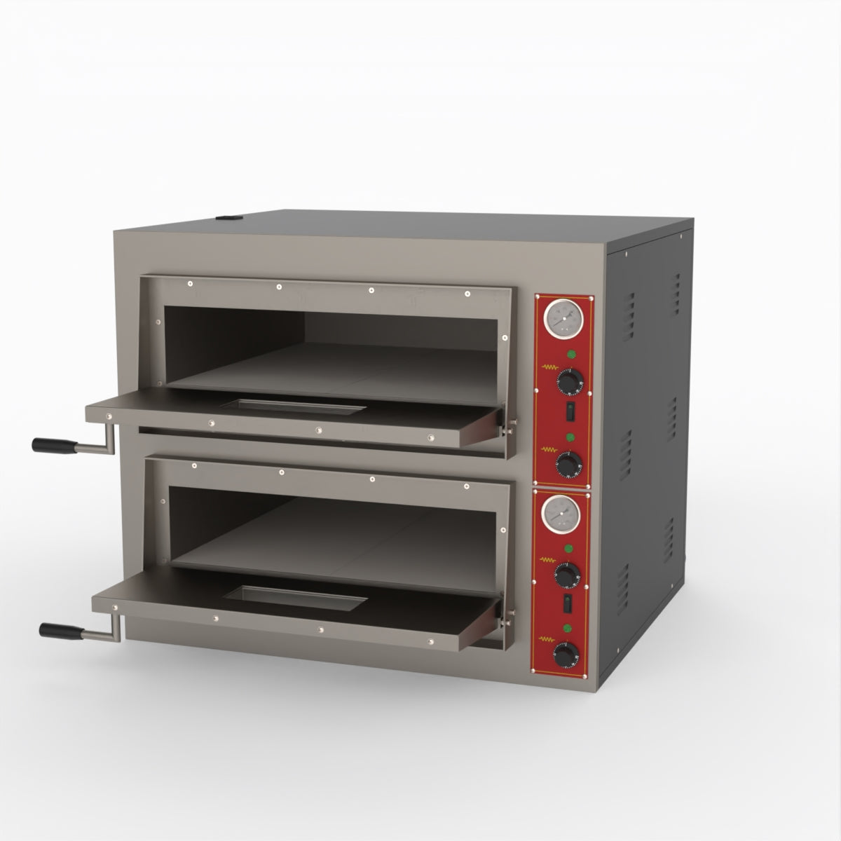 BakerMAX Black Panther Pizza Deck Oven EP-2E
