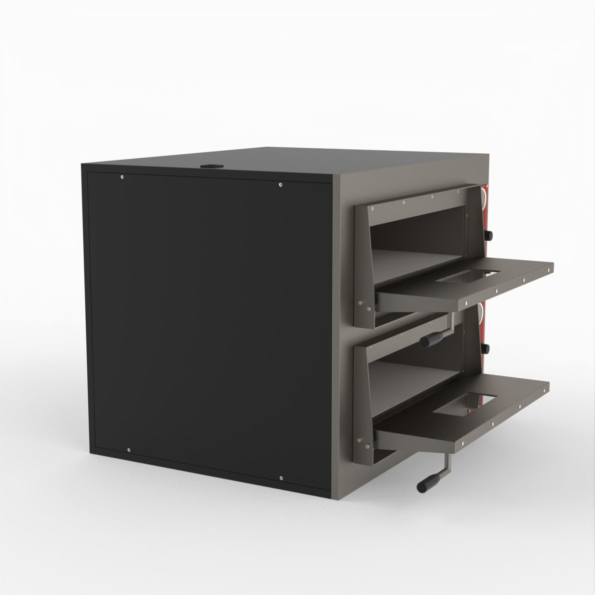 BakerMAX Black Panther Pizza Deck Oven EP-2E