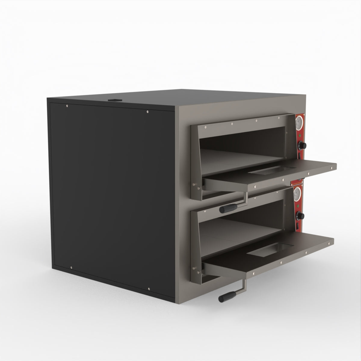BakerMAX Black Panther Pizza Deck Oven EP-2E