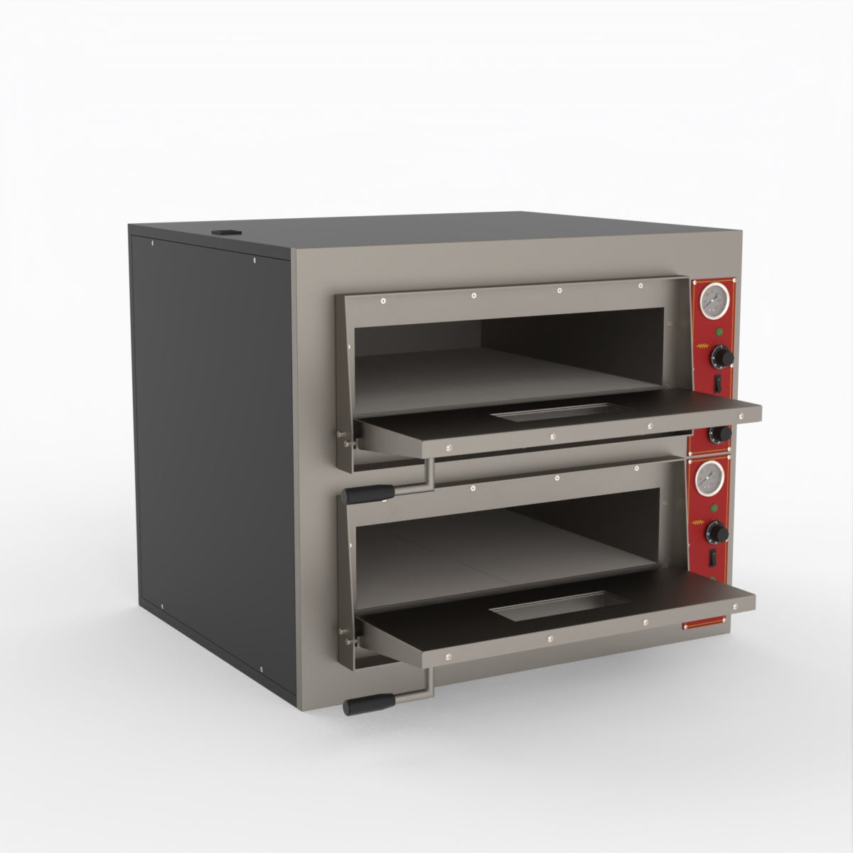 BakerMAX Black Panther Pizza Deck Oven EP-2E