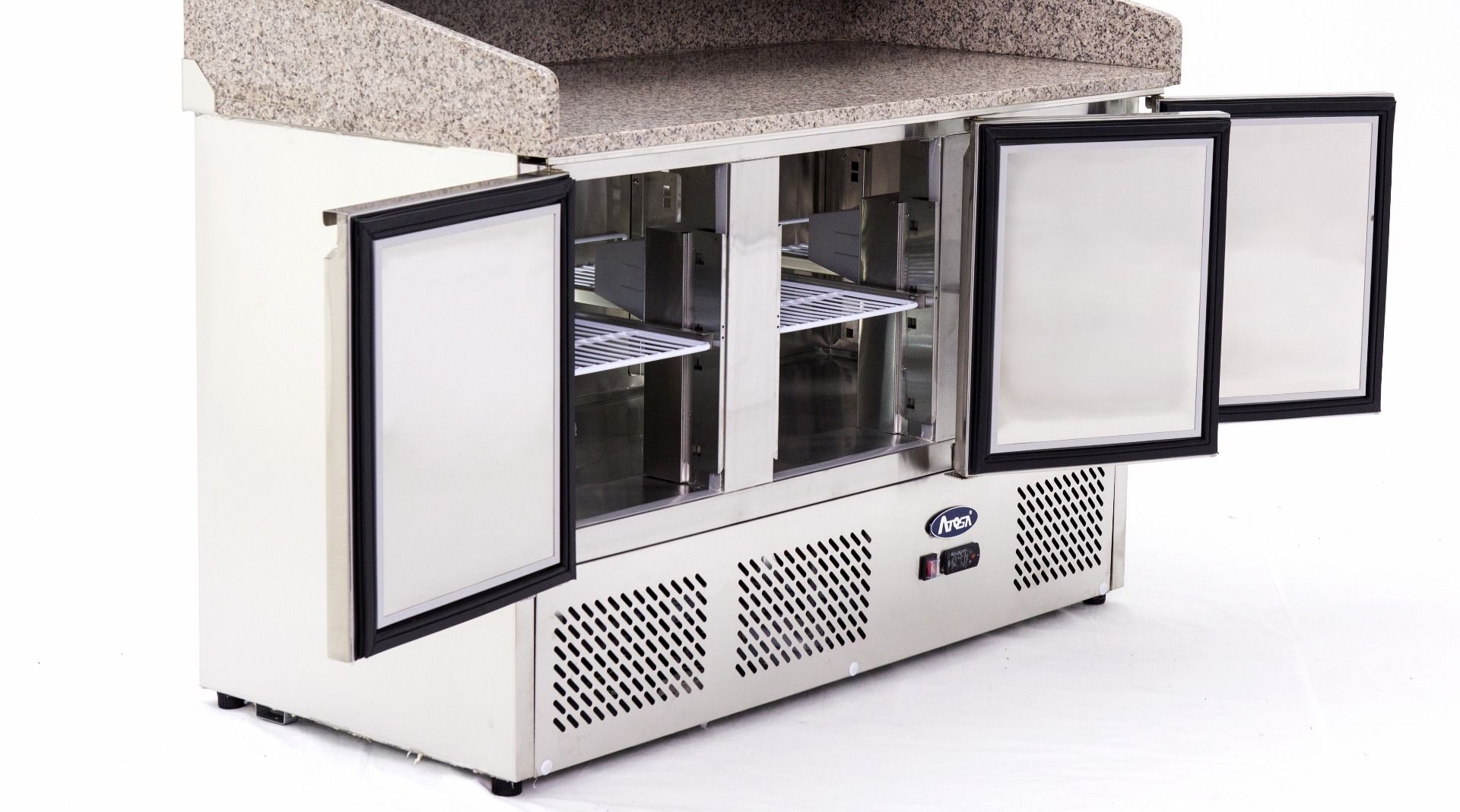 Commercial Pizza Prep Fridges Three Door | Atosa | ESL3852