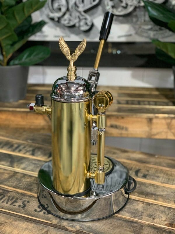 Elektra Micro Casa Chrome - 1 Group Commercial Espresso Machine - Gold
