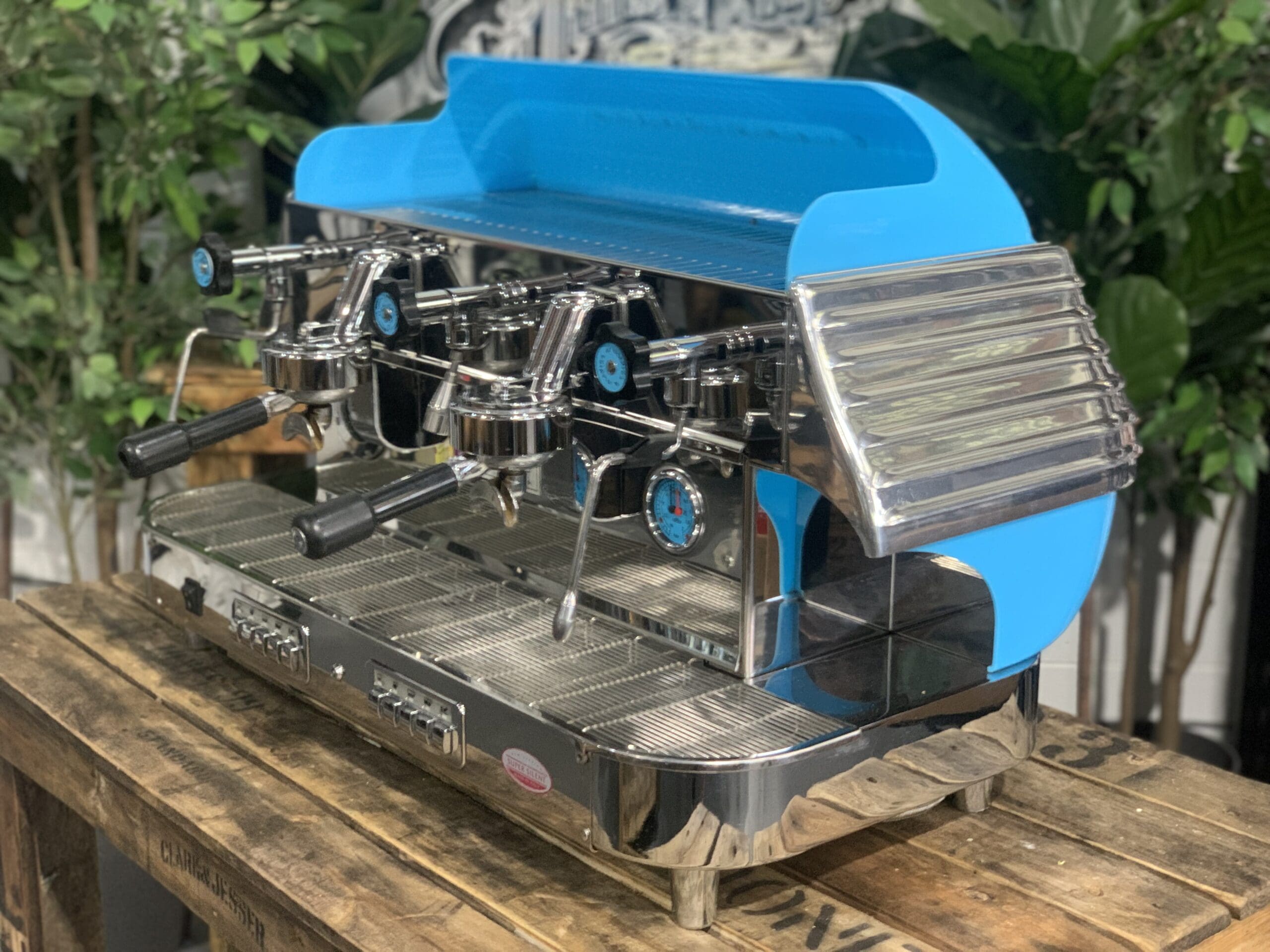 Elektra Barlume - 2 Group Commercial Espresso Machine - Blue