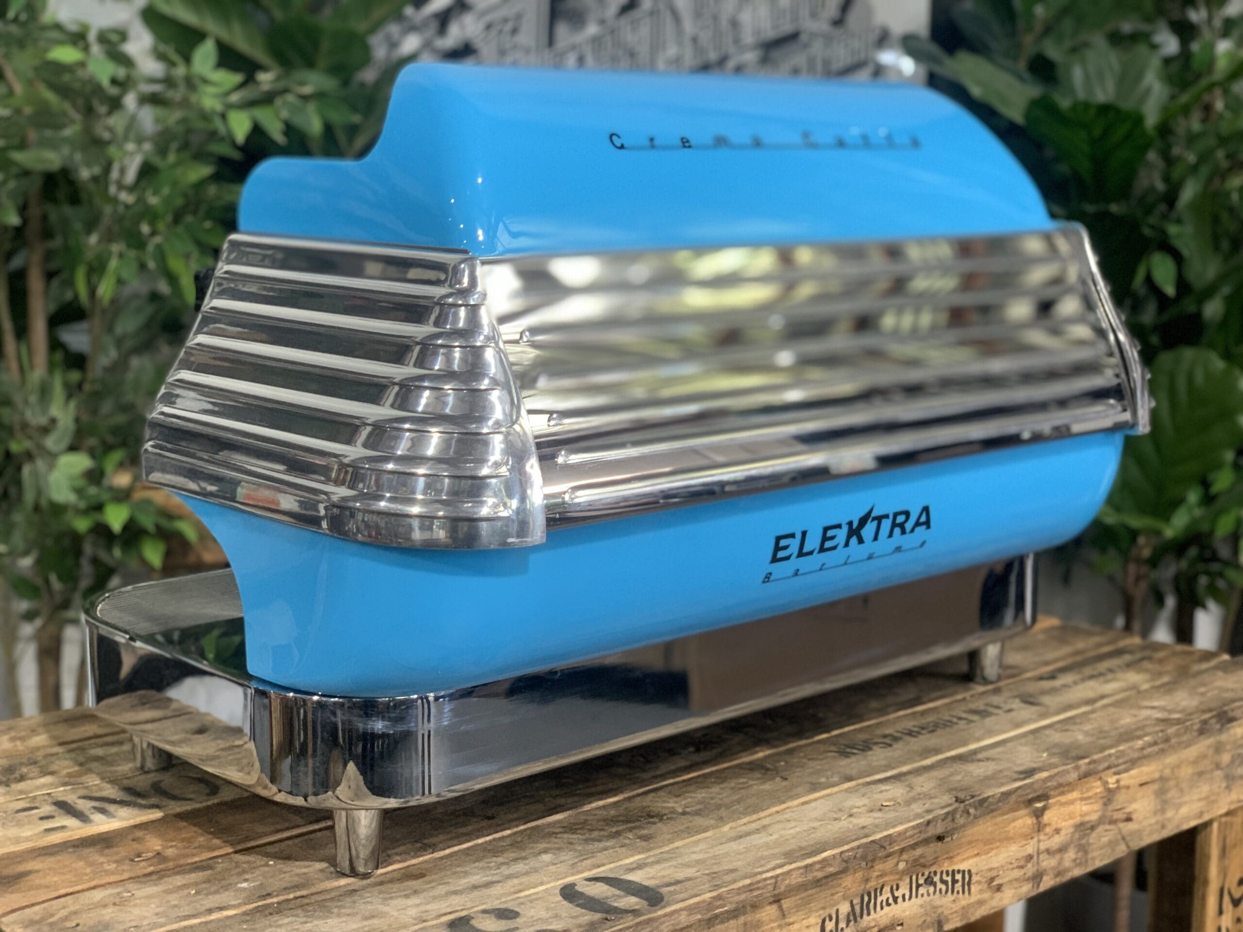 Elektra Barlume - 2 Group Commercial Espresso Machine - Blue