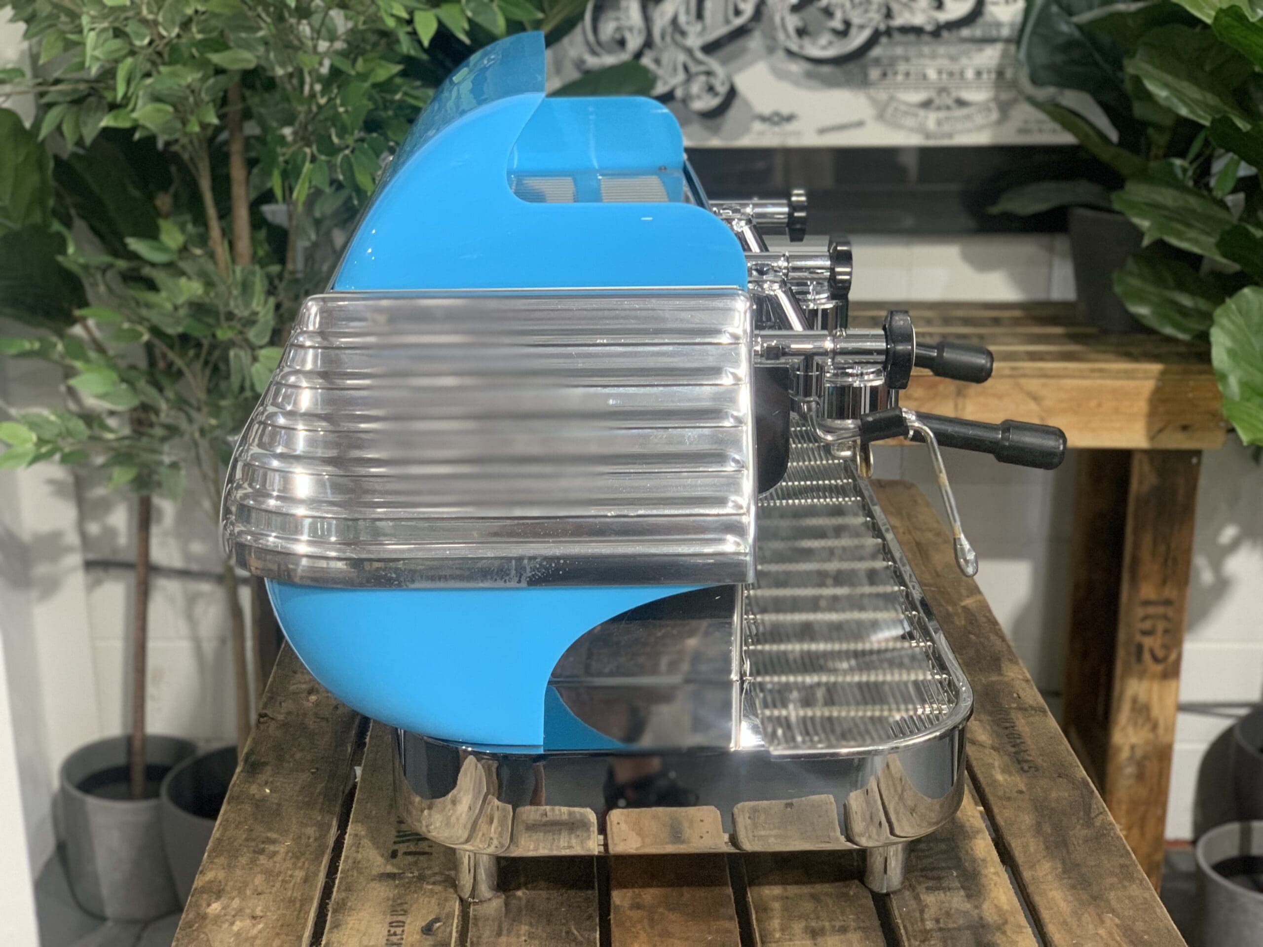 Elektra Barlume - 2 Group Commercial Espresso Machine - Blue