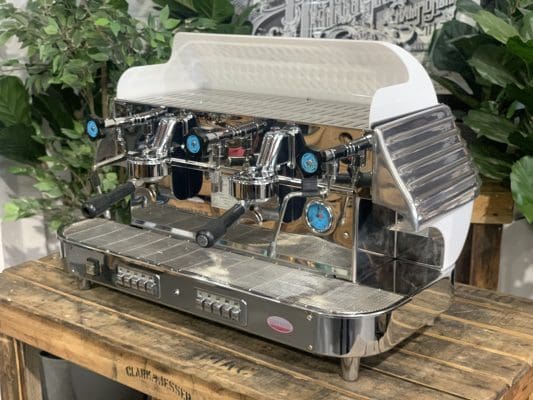 Elektra Barlume - 2 Group Commercial Espresso Machine - White