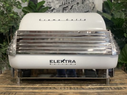 Elektra Barlume - 2 Group Commercial Espresso Machine - White