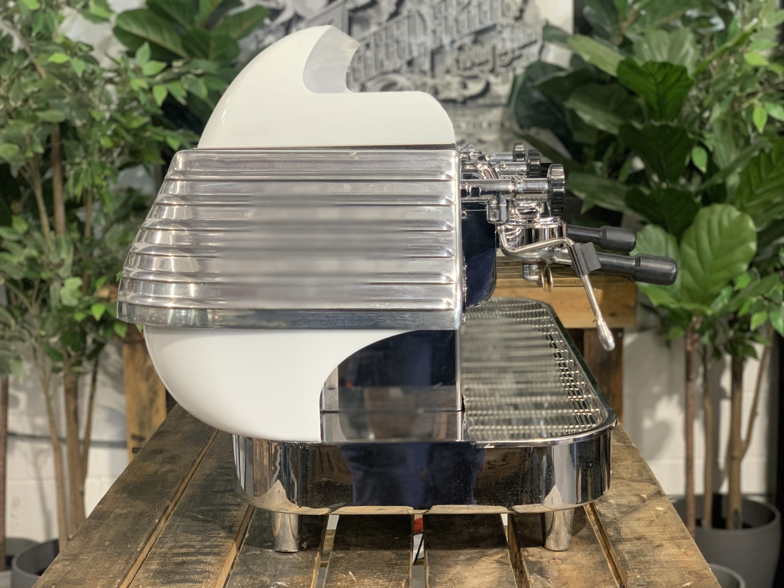 Elektra Barlume - 2 Group Commercial Espresso Machine - White