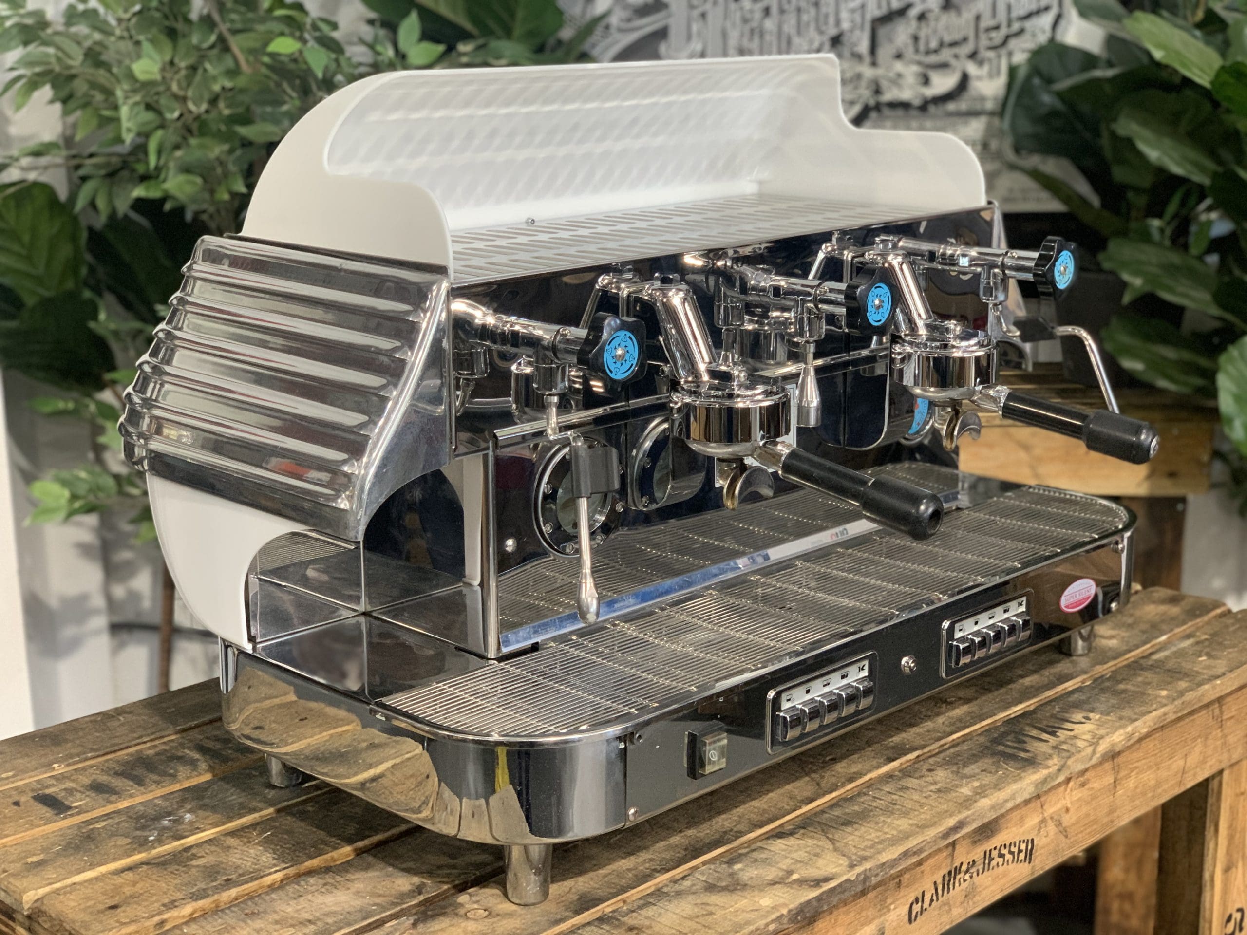 Elektra Barlume - 2 Group Commercial Espresso Machine - White