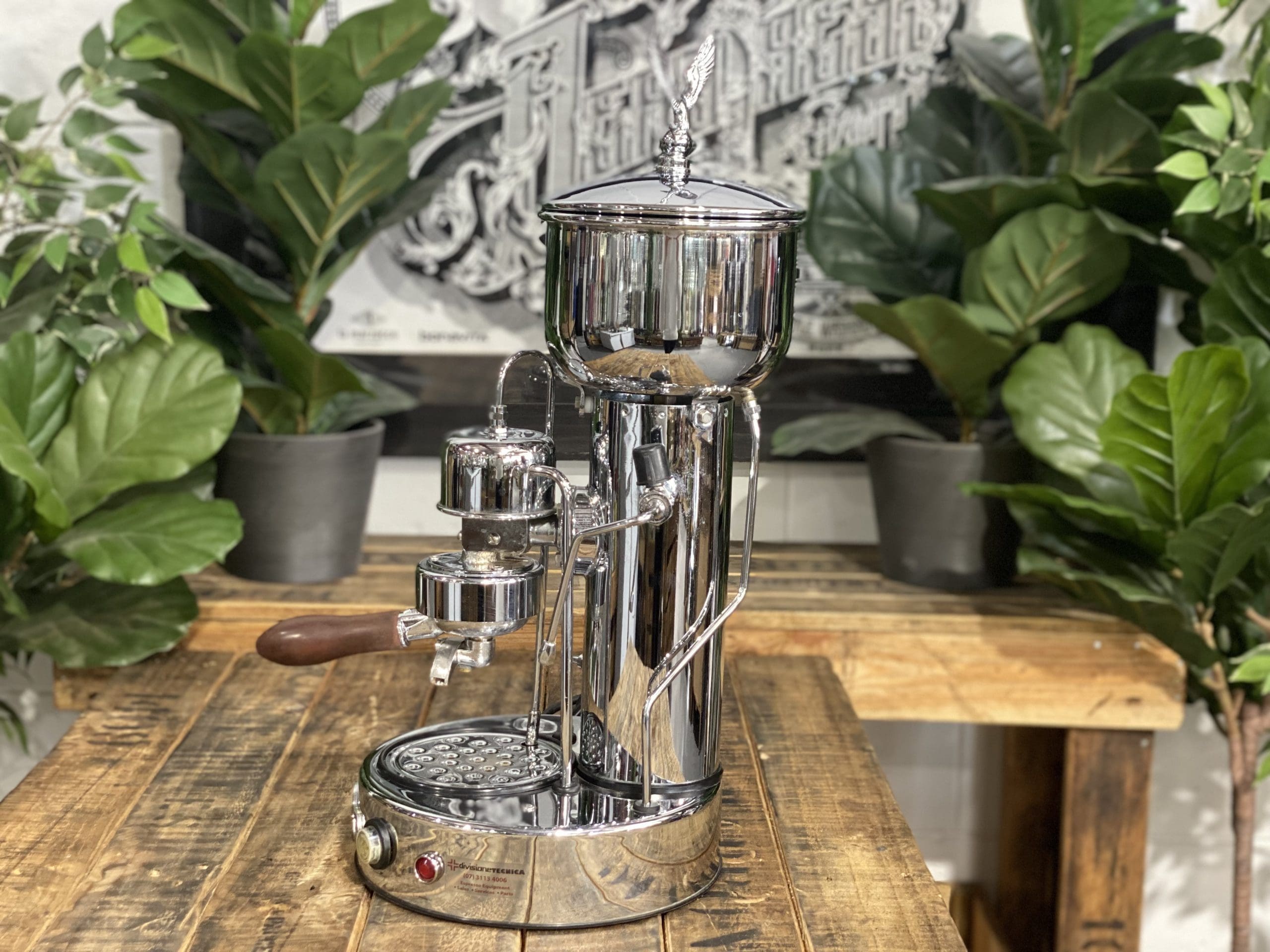 Elektra Micro Semi Automatica - 1 Group Commercial Espresso Machine - Chrome