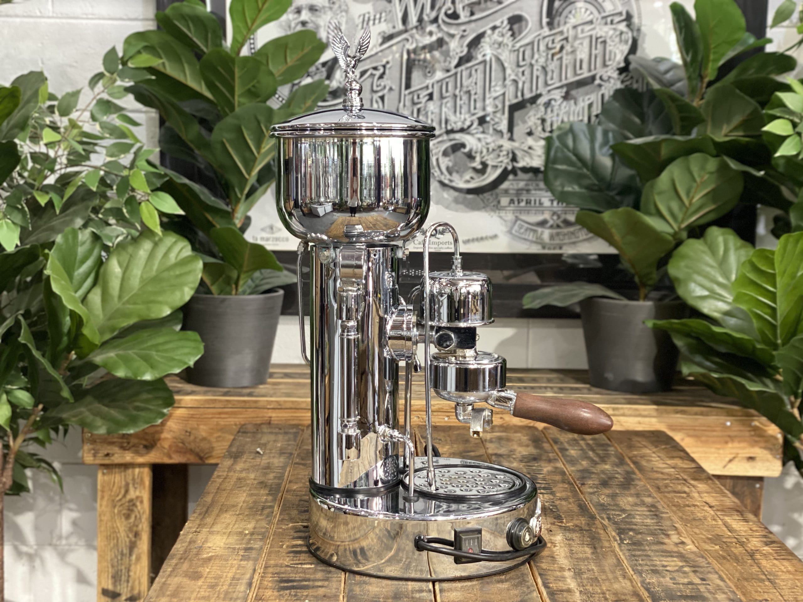 Elektra Micro Semi Automatica - 1 Group Commercial Espresso Machine - Chrome