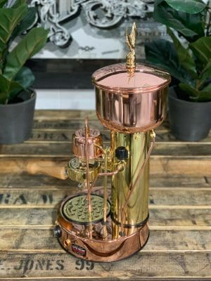 Elektra Micro Casa Semi Automatica &amp; Brass - 1 Group Commercial Espresso Machine - Gold