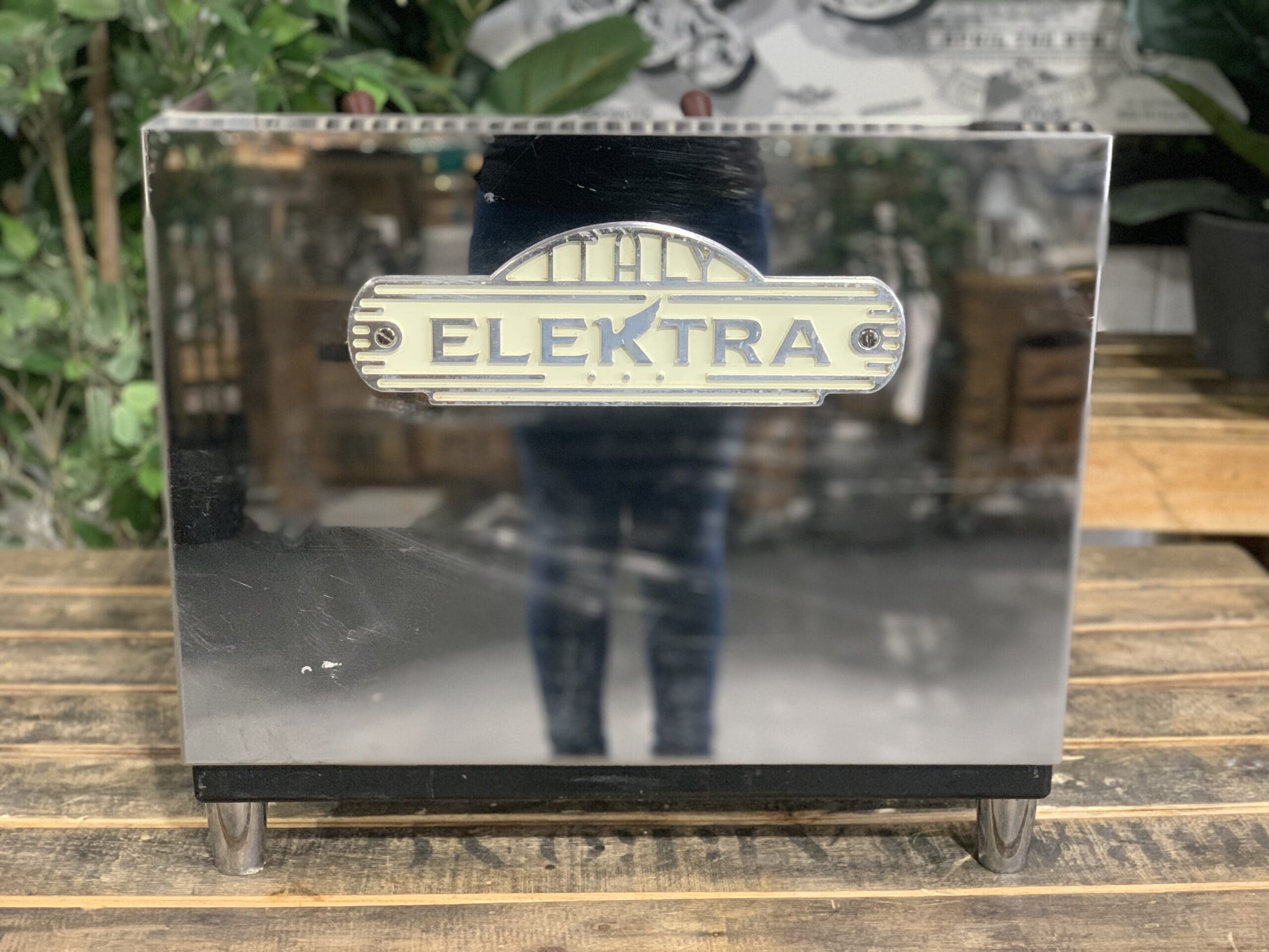Elektra Sixties T3 Compact - 2 Group Commercial Espresso Machine - Stainless Steel