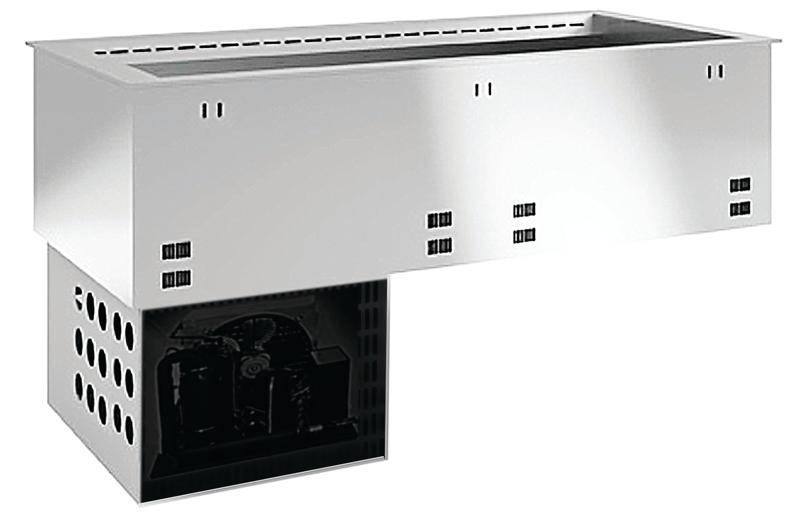 Emainox Drop-in Refrigerated Well