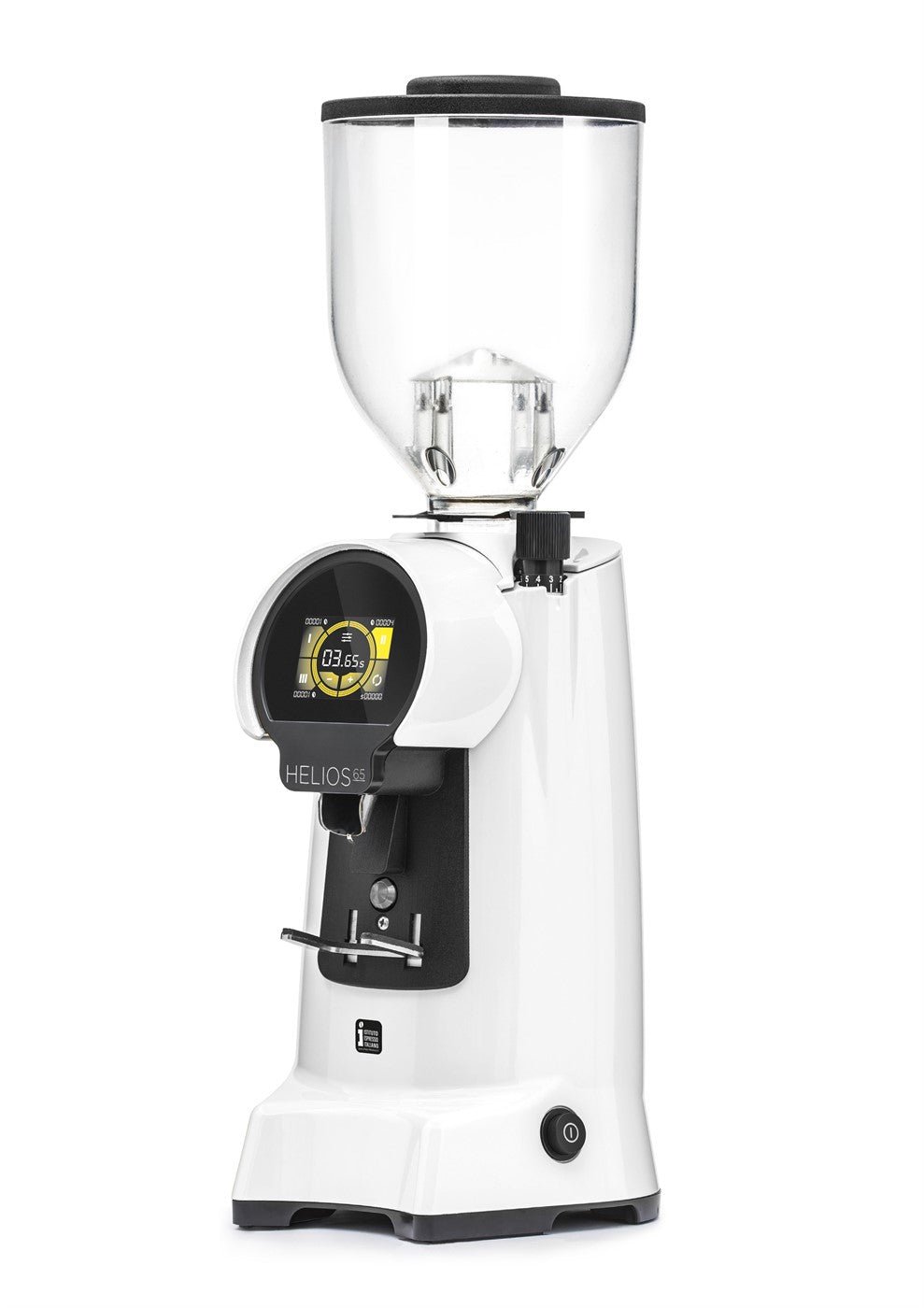 Eureka Helios 65E -New - Coffee Grinder - White