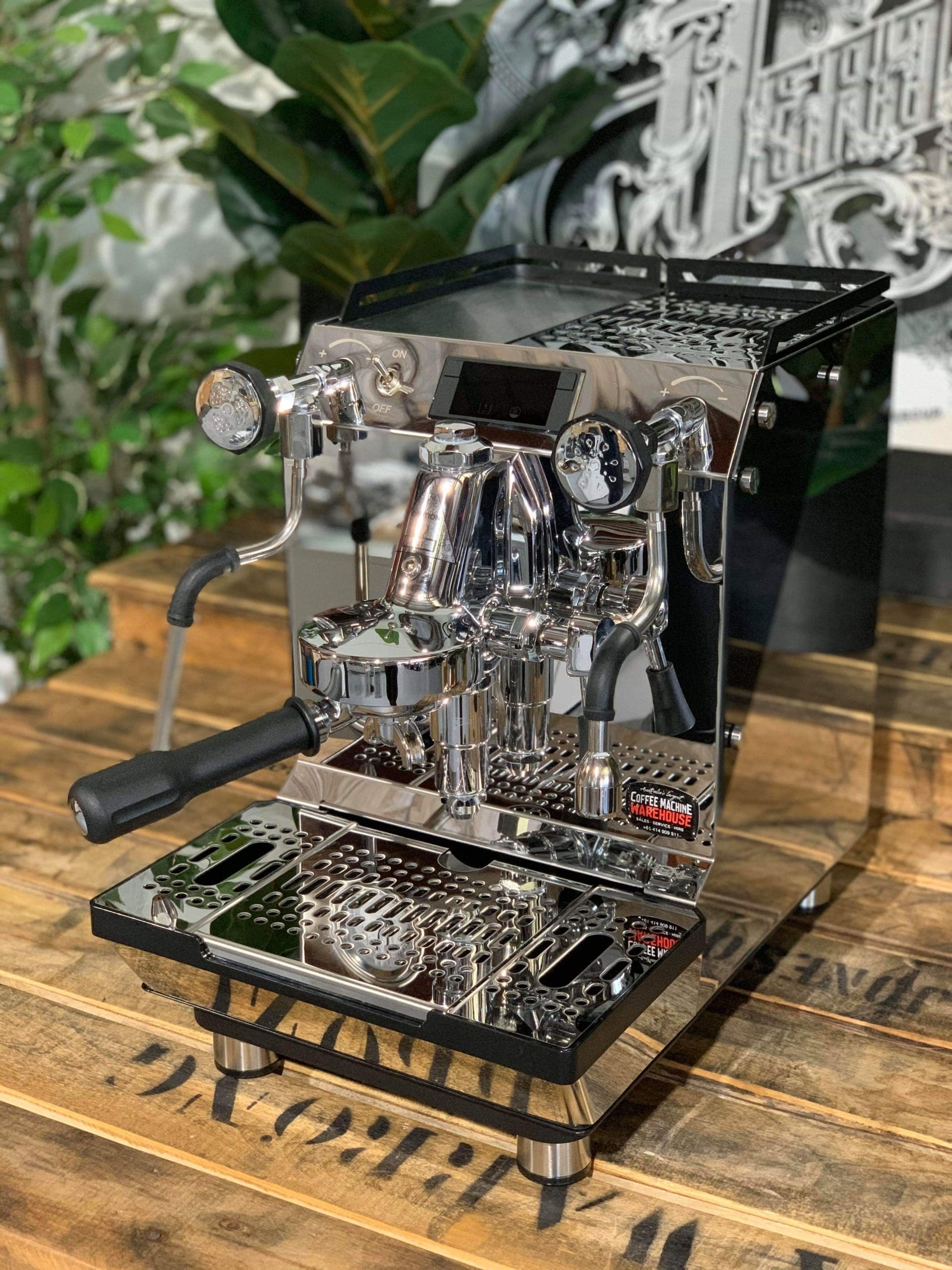 Expobar Crem One Single Boiler (1B) VP PID Vibrational Pump - 1 Group Commercial Espresso Machine - Stainless
