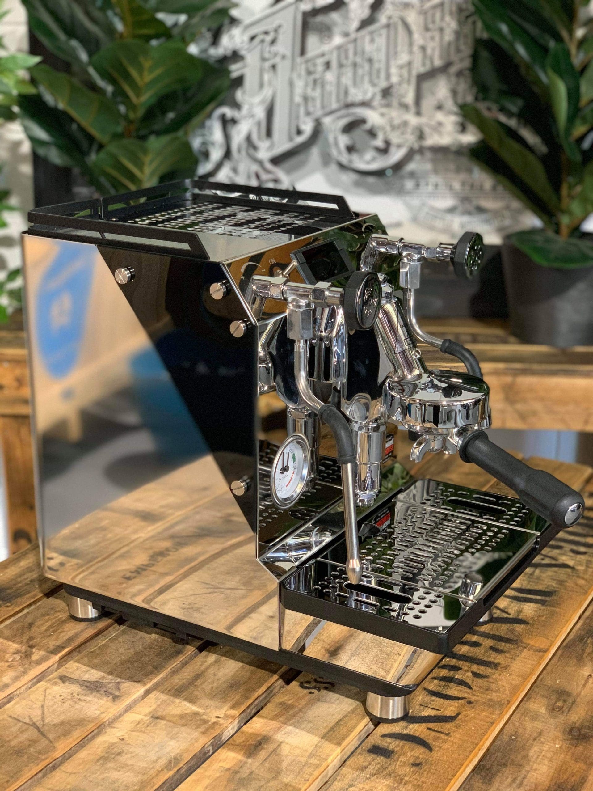 Expobar Crem One Single Boiler (1B) VP PID Vibrational Pump - 1 Group Commercial Espresso Machine - Stainless