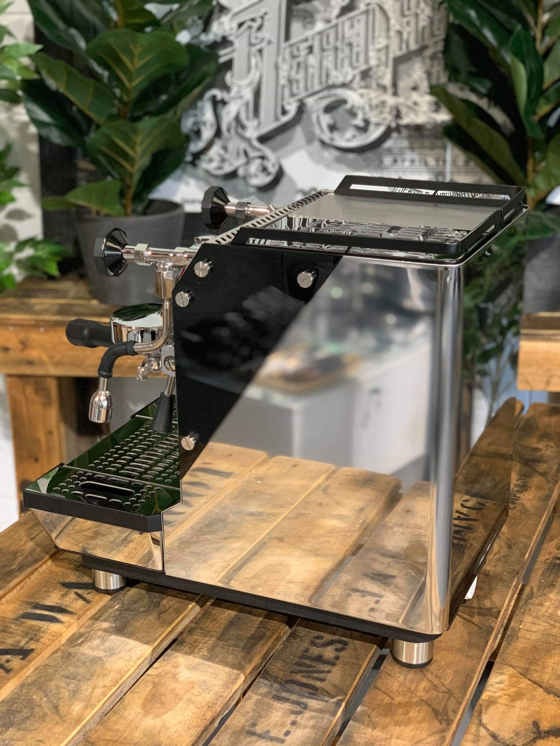 Expobar Crem One Single Boiler (1B) VP PID Vibrational Pump - 1 Group Commercial Espresso Machine - Stainless