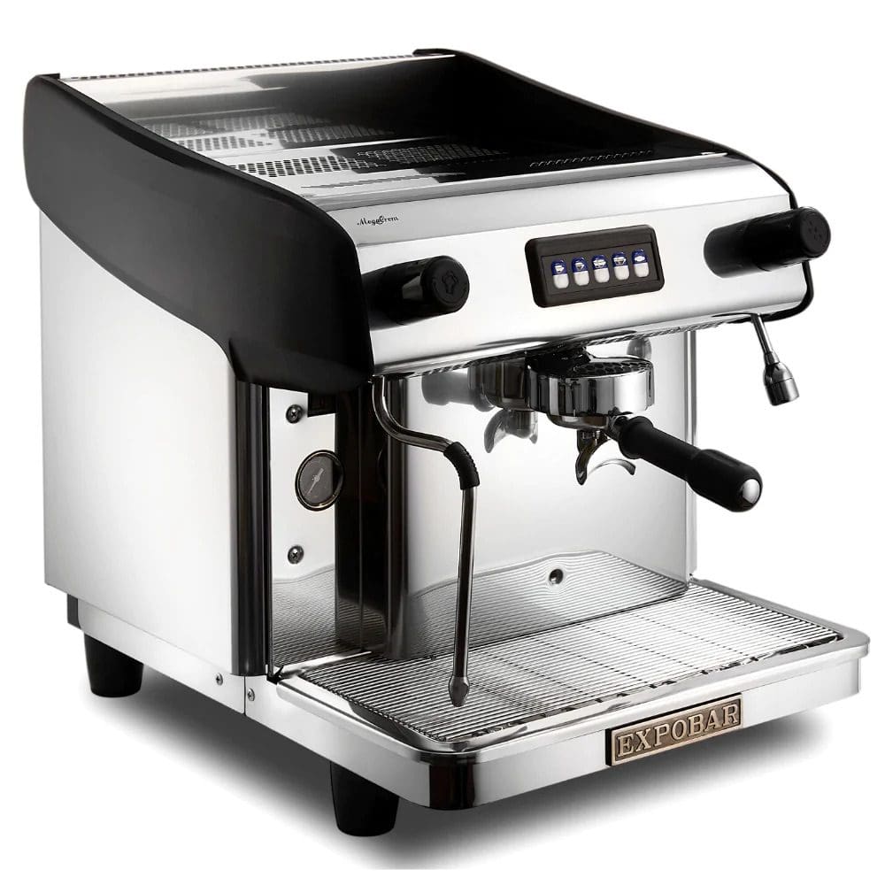 Expobar MegaCrem High Cup - 1 Group Commercial Espresso Machine - Stainless