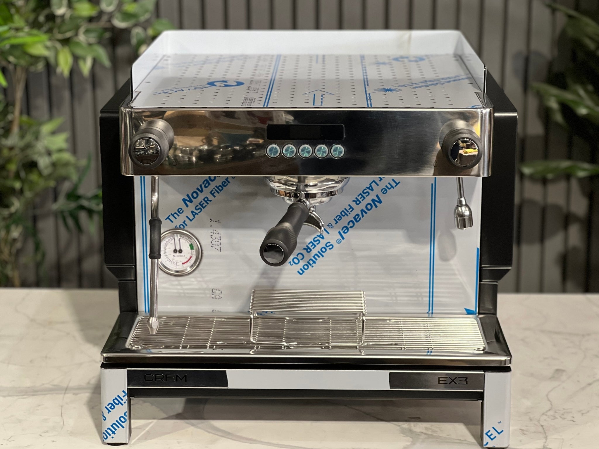 Expobar Crem EX3 Compact - 1 Group Commercial Espresso Machine - Black