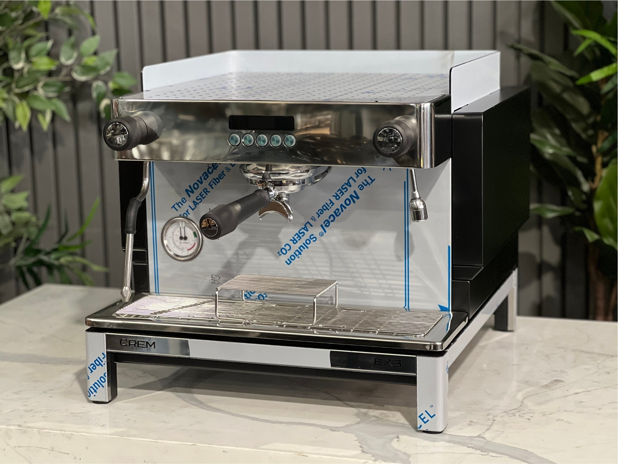 Expobar Crem EX3 Compact - 1 Group Commercial Espresso Machine - Black
