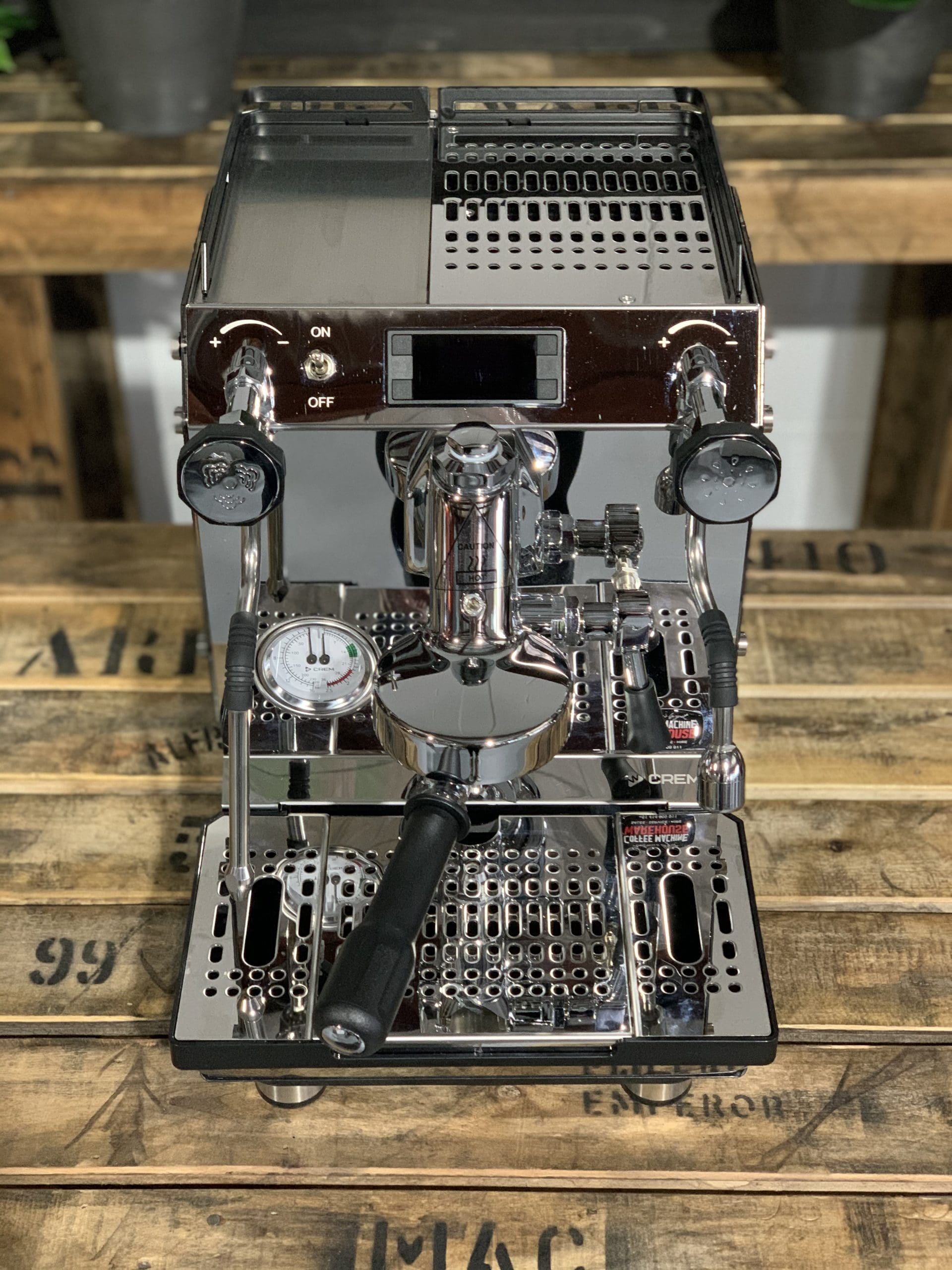 Expobar Crem One Dual Boiler PID - 1 Group Commercial Espresso Machine - Stainless