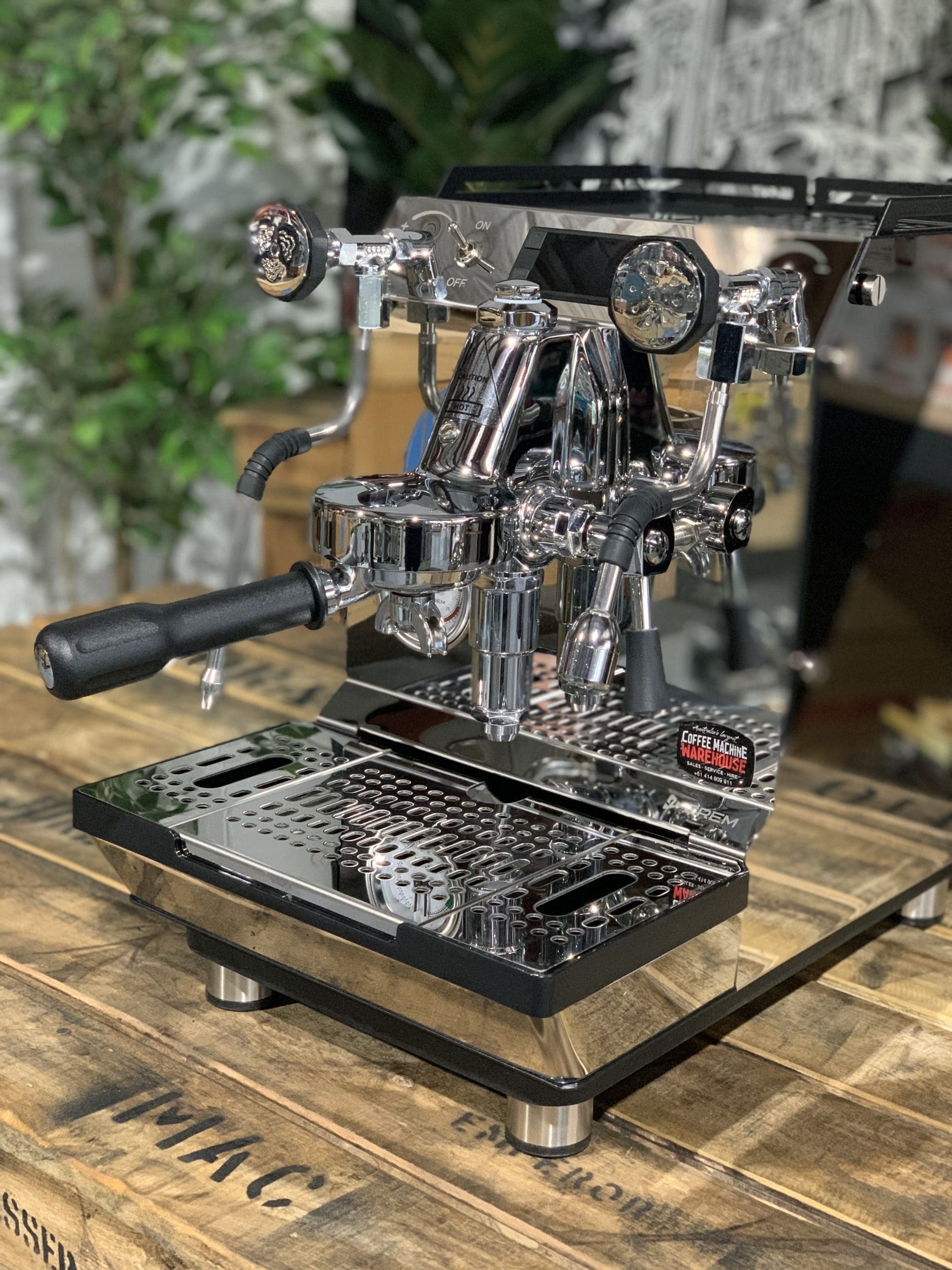 Expobar Crem One Dual Boiler PID - 1 Group Commercial Espresso Machine - Stainless