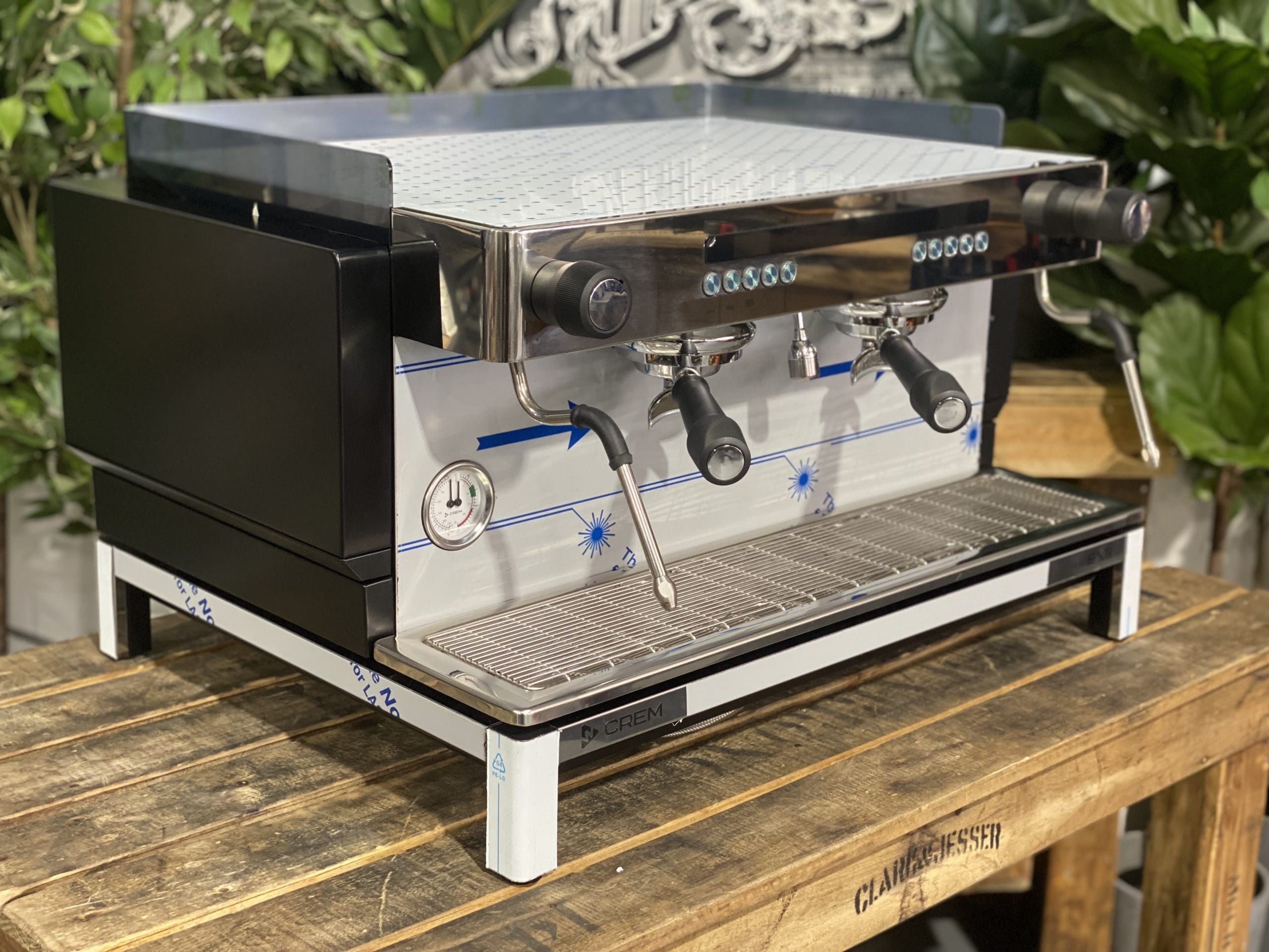 Expobar CREM EX3 Full Size - 2 Group Commercial Espresso Machine - Black