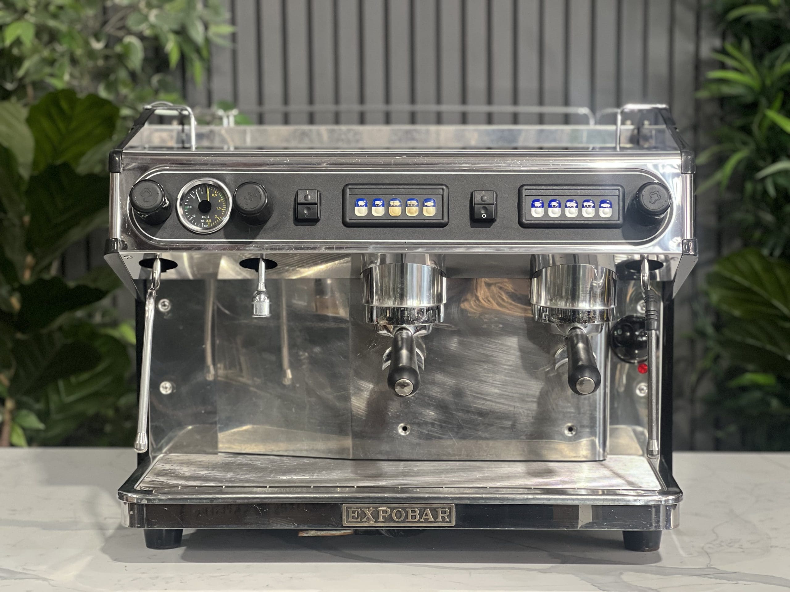 Expobar Rafael - 2 Group Commercial Espresso Machine - Stainless