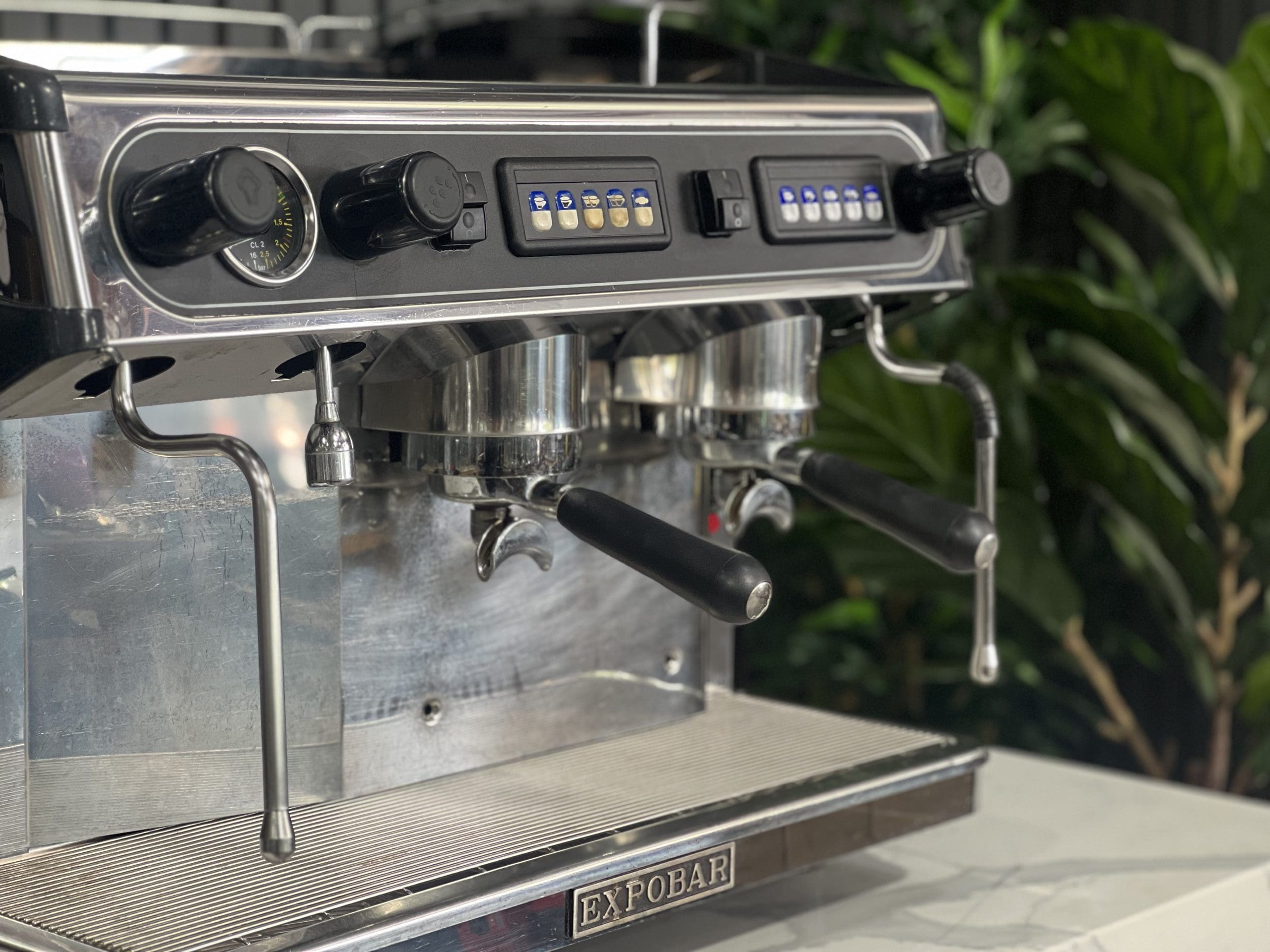 Expobar Rafael - 2 Group Commercial Espresso Machine - Stainless