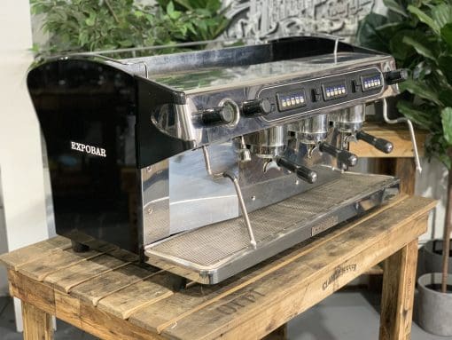 Expobar Rafael - 3 Group Commercial Espresso Machine - Black