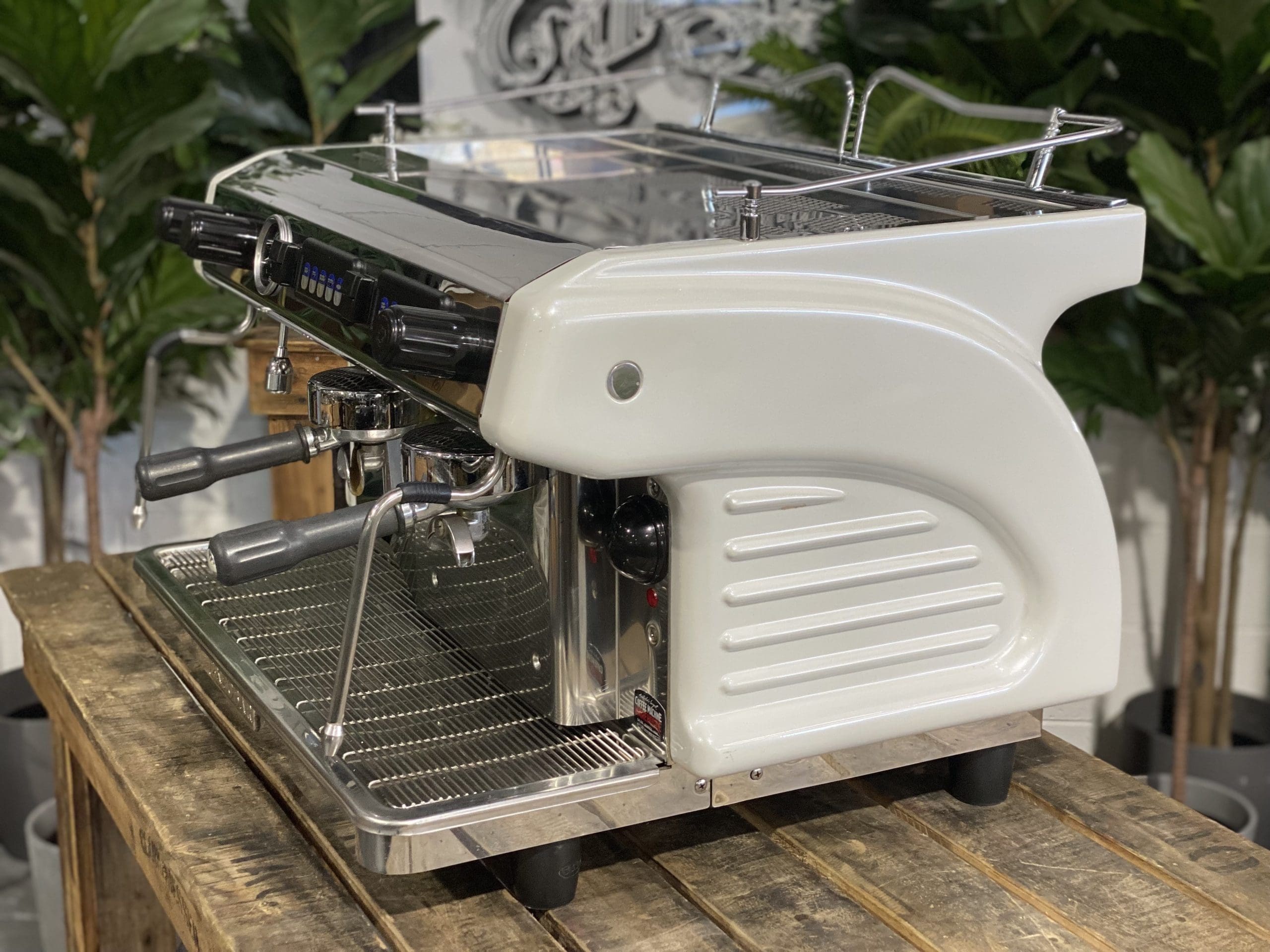 Expobar Ruggero High Cup - 2 Group Commercial Espresso Machine - White