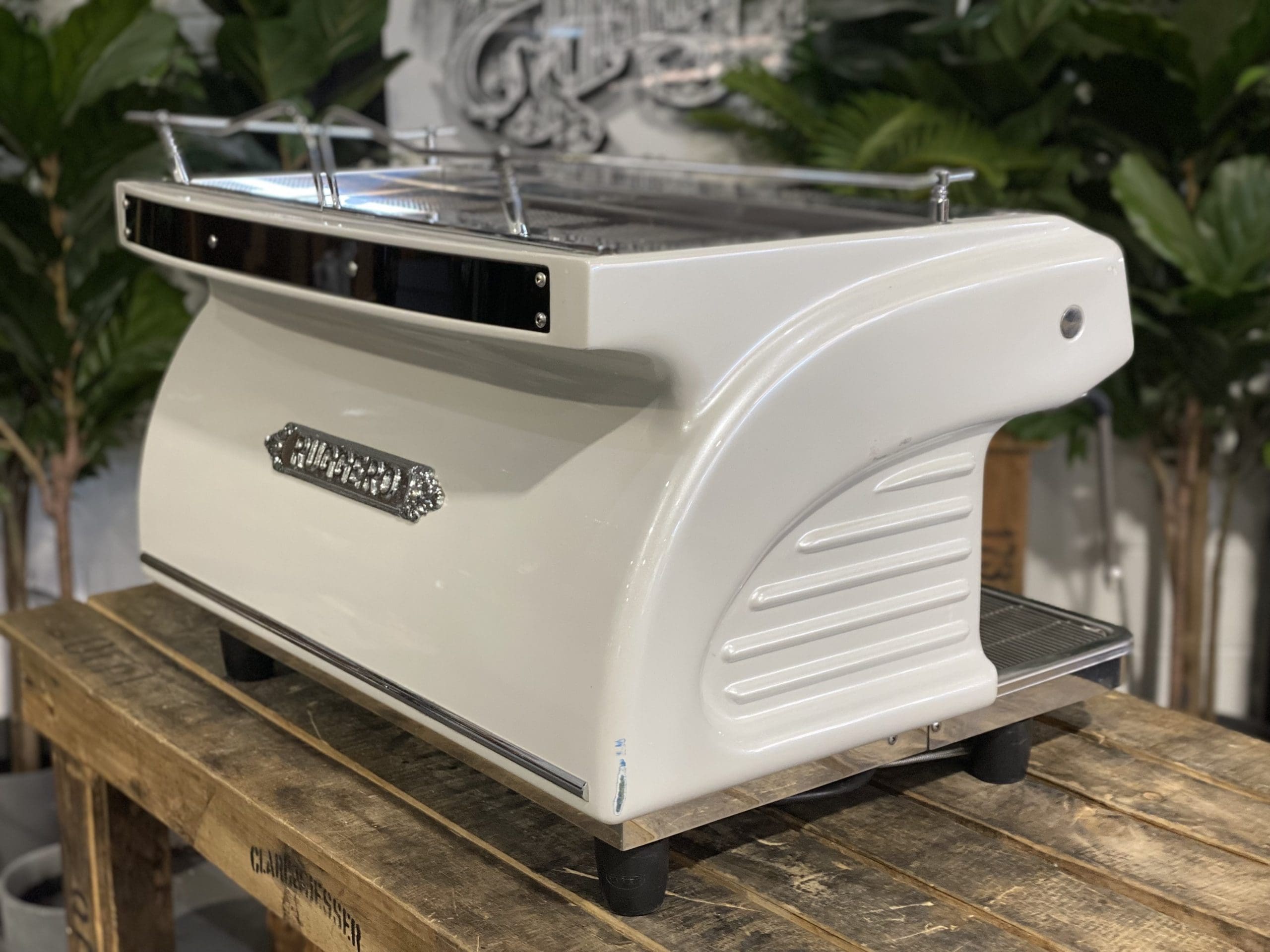 Expobar Ruggero High Cup - 2 Group Commercial Espresso Machine - White