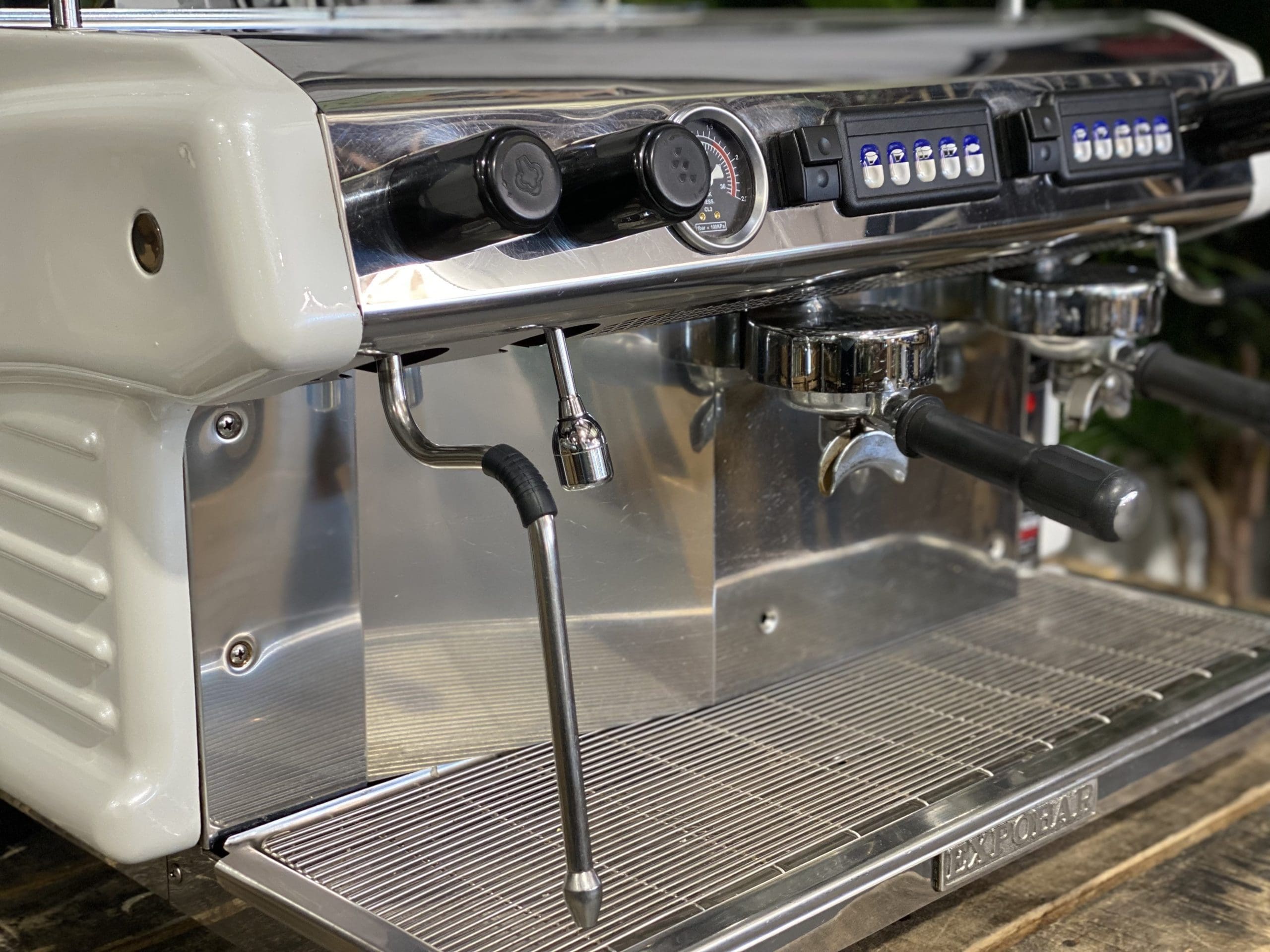 Expobar Ruggero High Cup - 2 Group Commercial Espresso Machine - White
