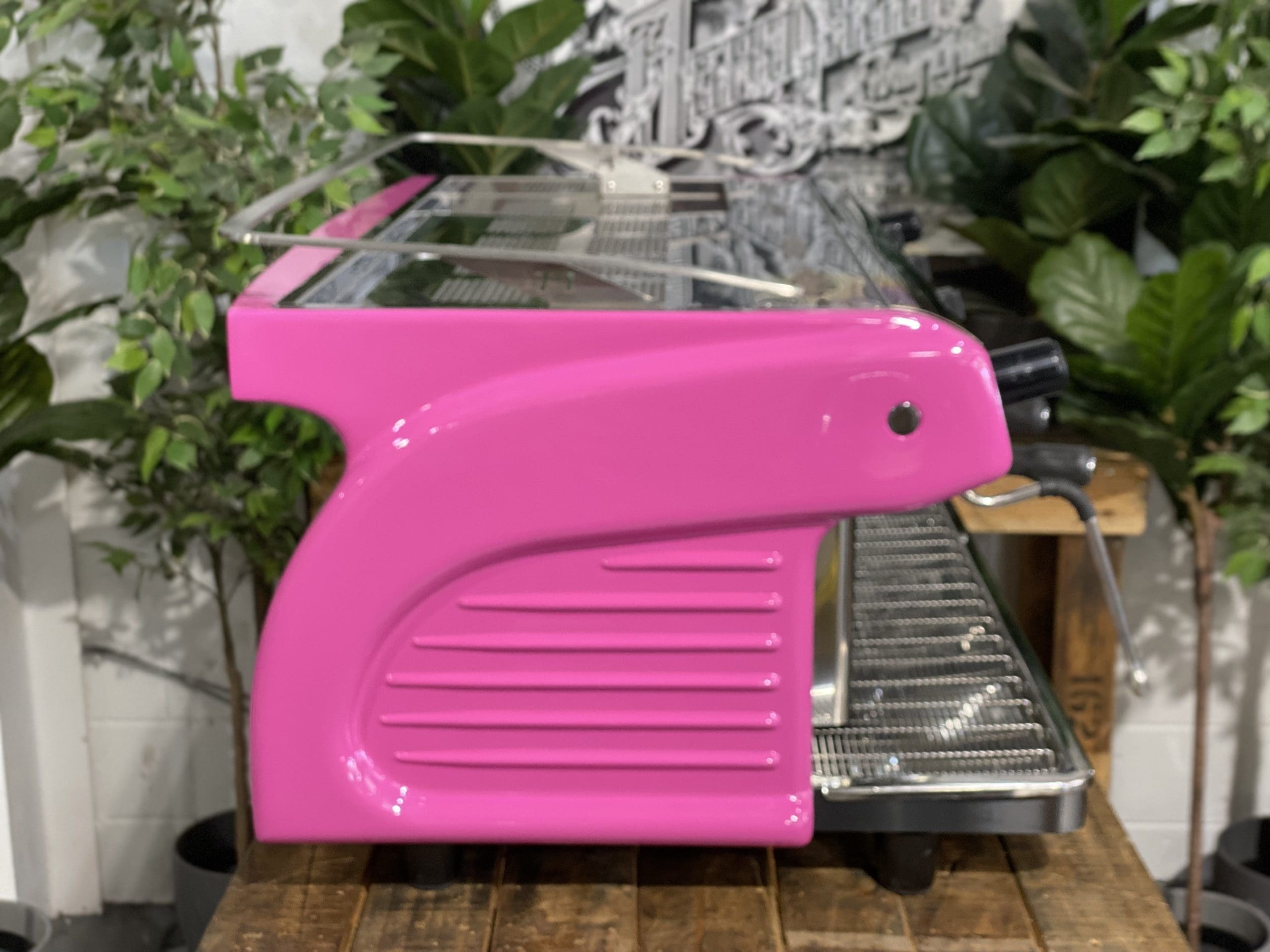 Expobar Ruggero - 3 Group Commercial Espresso Machine - Pink