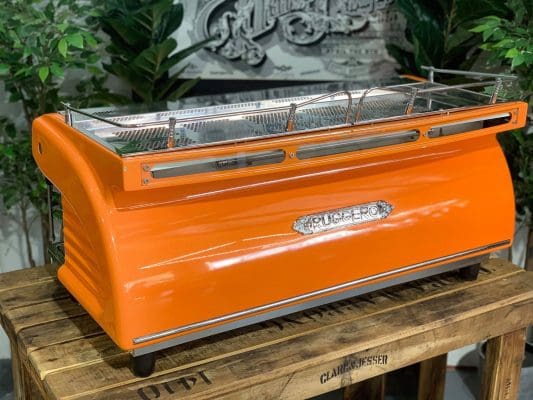 Expobar Ruggero - 3 Group Commercial Espresso Machine - Orange