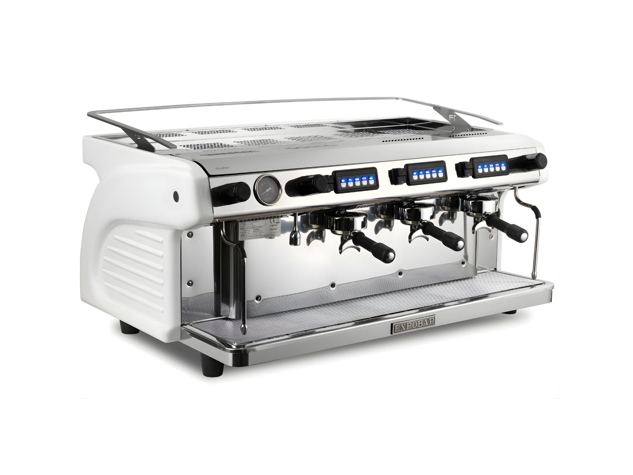 Expobar Ruggero Classic V2.0 - 3 Group Commercial Espresso Machine - White