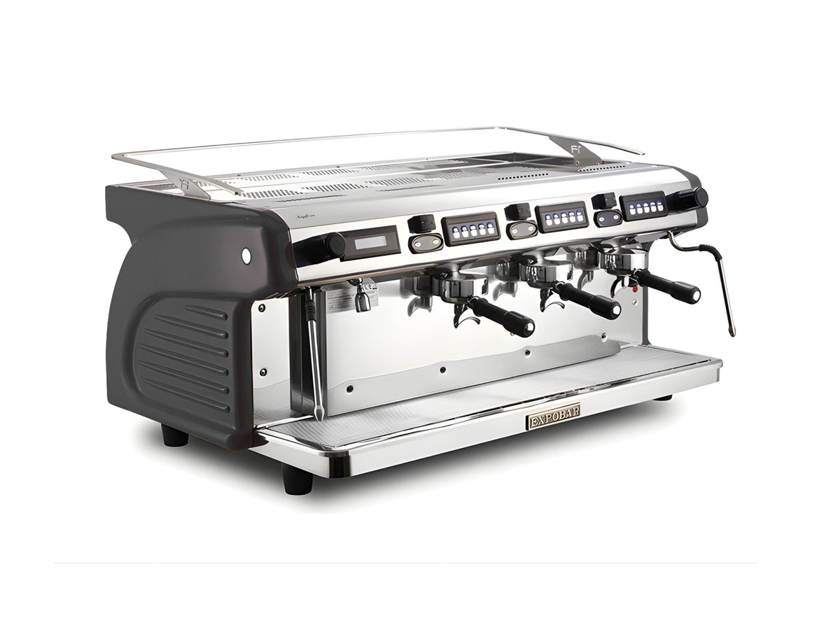 Expobar Ruggero Classic Multi Boiler V2.0 - - 3 Group Commercial Espresso Machine - Commercial - Black