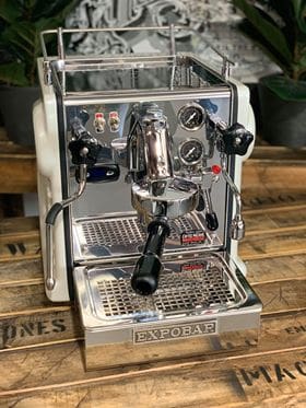 Expobar Ruggero Office Minore - 1 Group Commercial Espresso Machine - White