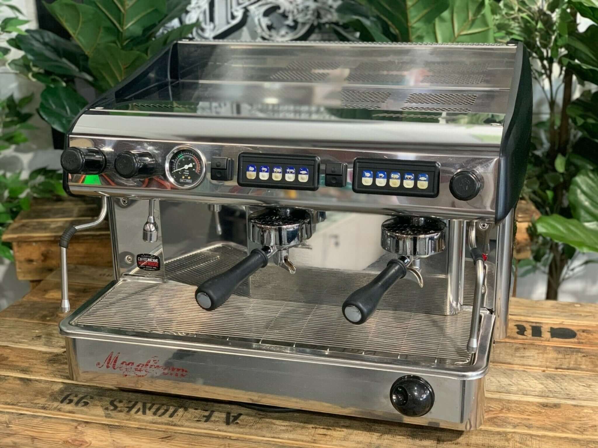 Expobar Megacrem - 2 Group Commercial Espresso Machine - Stainless