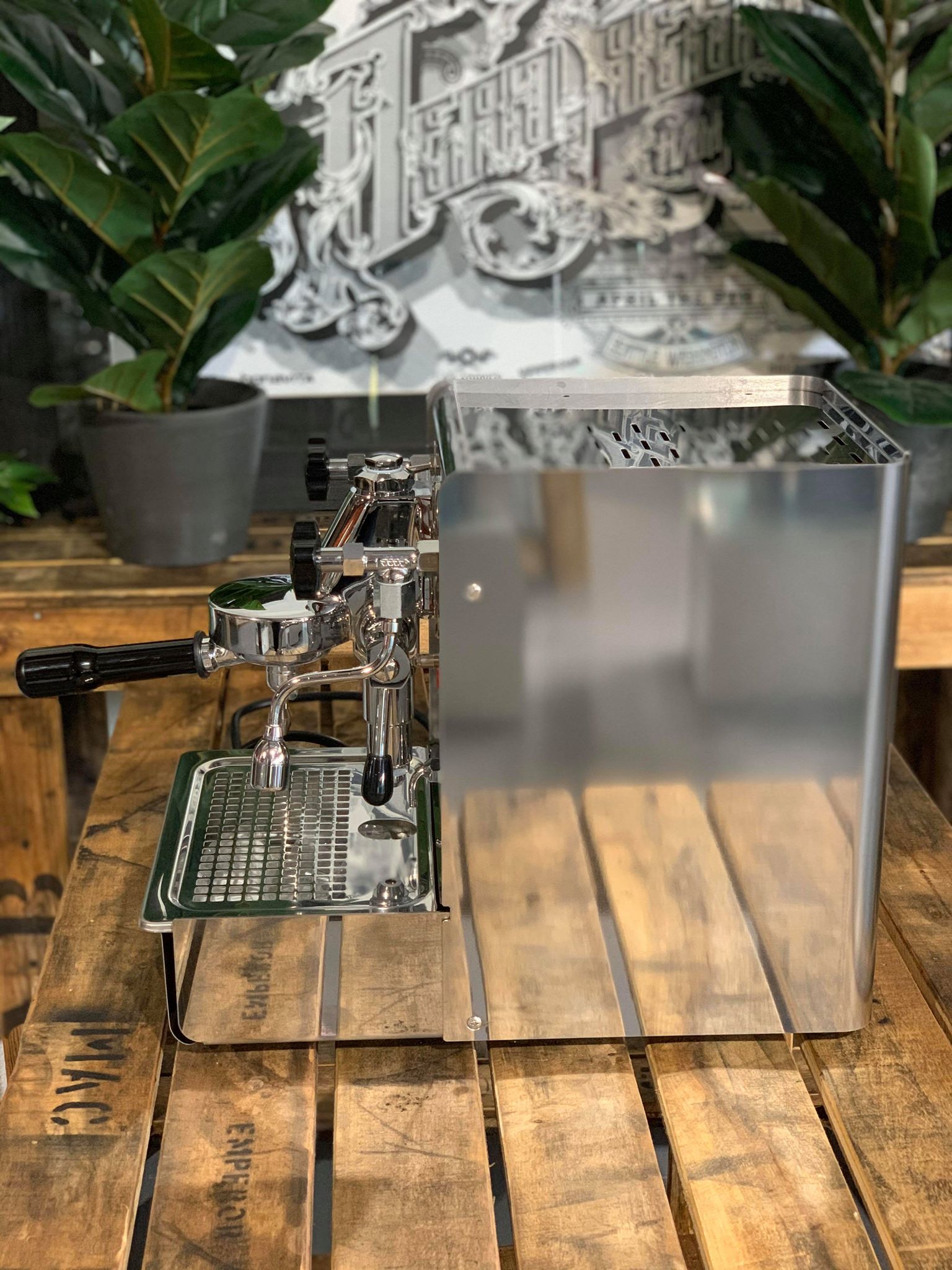 Expobar Office Leva - 1 Group Commercial Espresso Machine - Stainless Steel