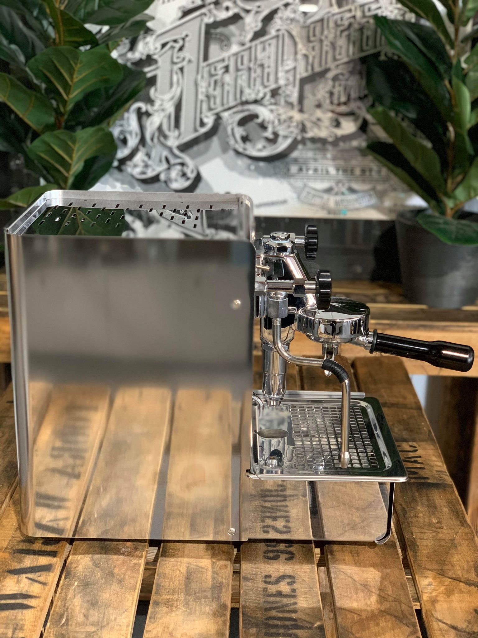 Expobar Office Leva - 1 Group Commercial Espresso Machine - Stainless Steel