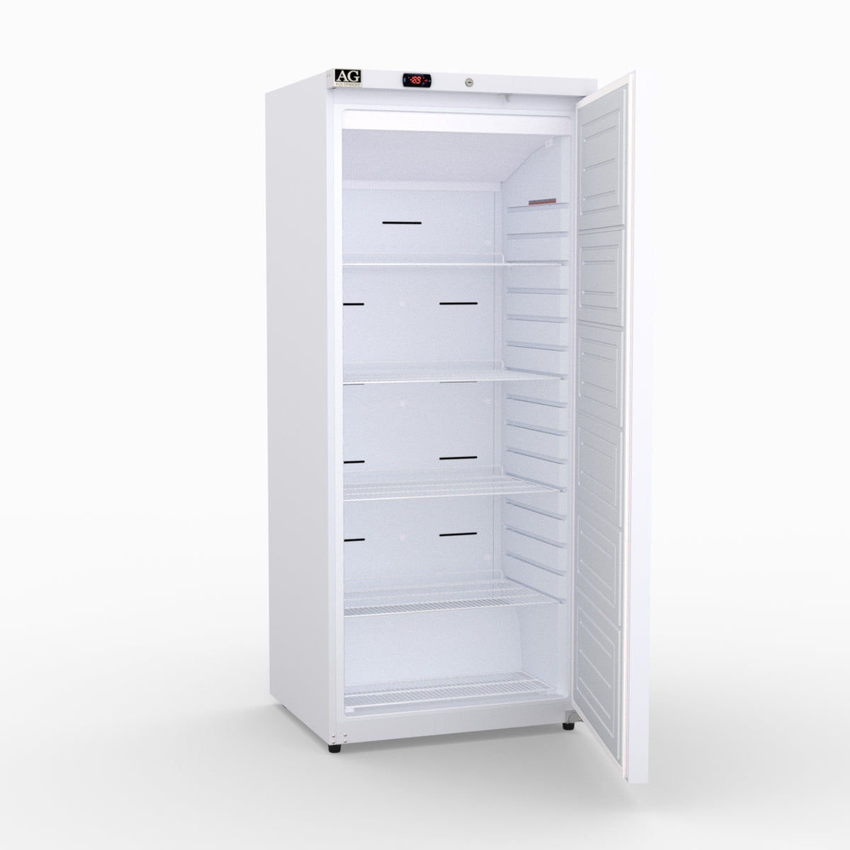 AG Equipment 600L Upright Single Door Light-Duty Ventilated Freezer F600V