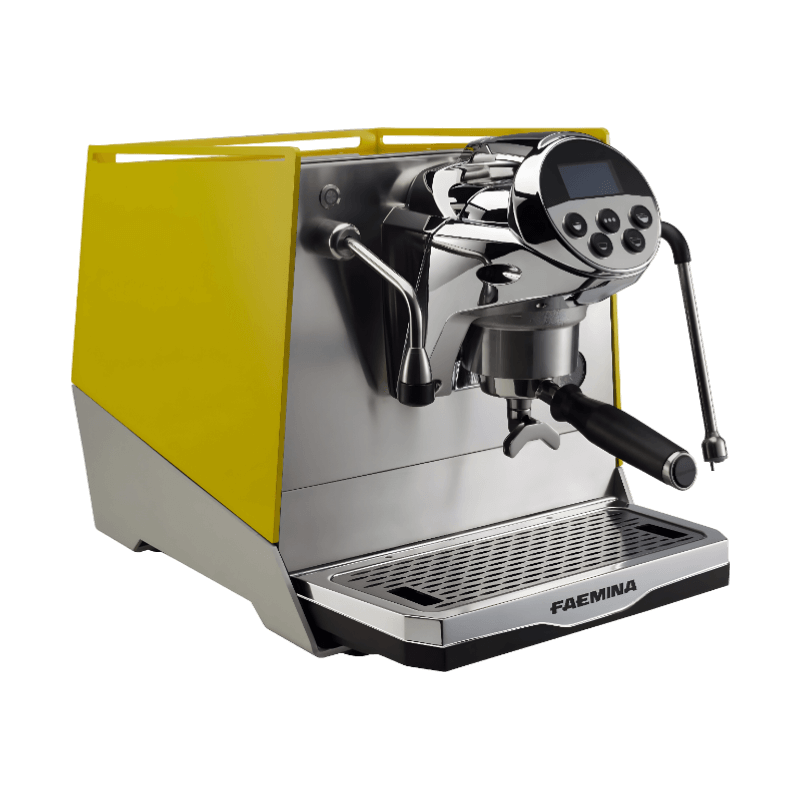 Faemina - 1 Group Commercial Espresso Machine - Yellow
