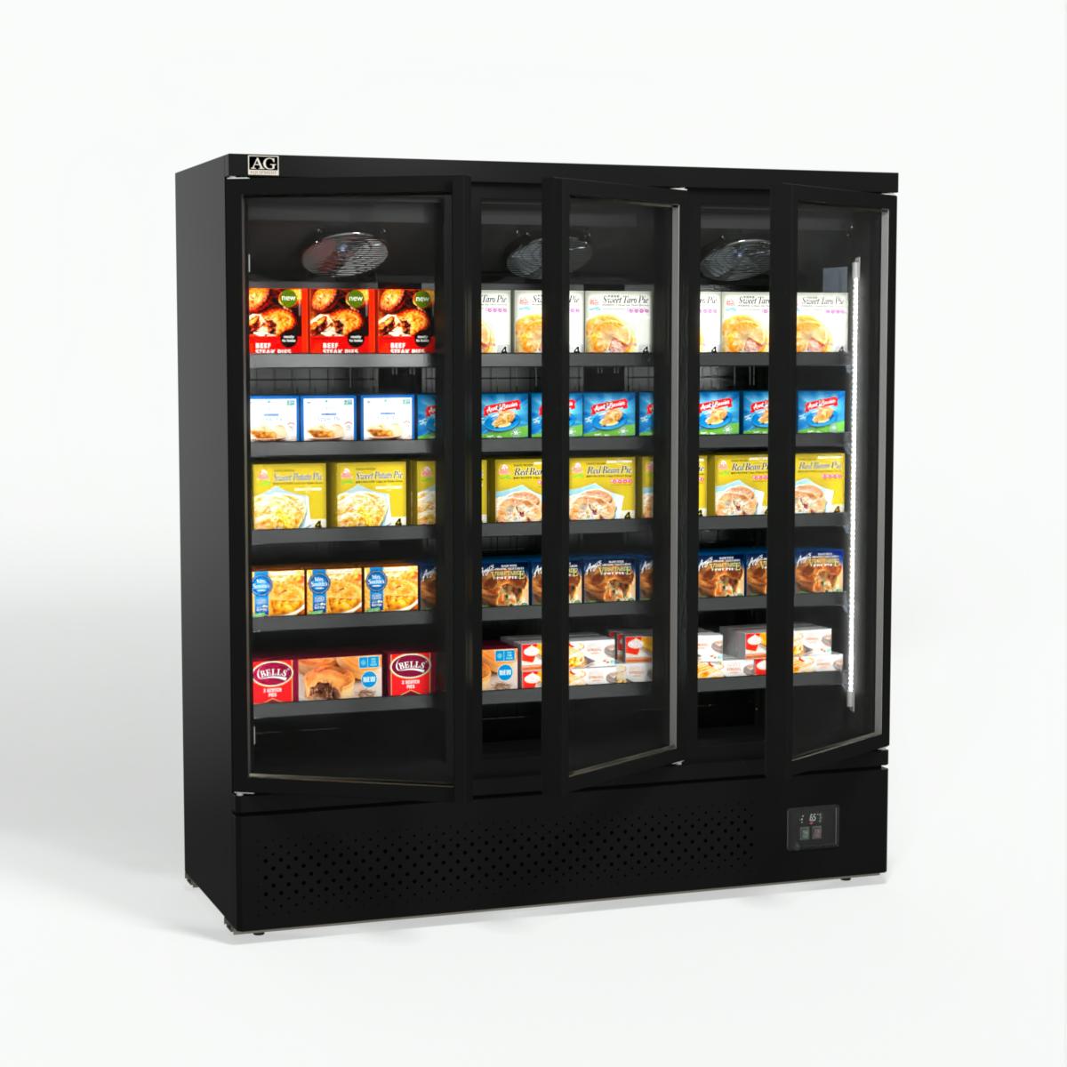 AG Supermarket Three Doors Upright Display Freezer FSB1500