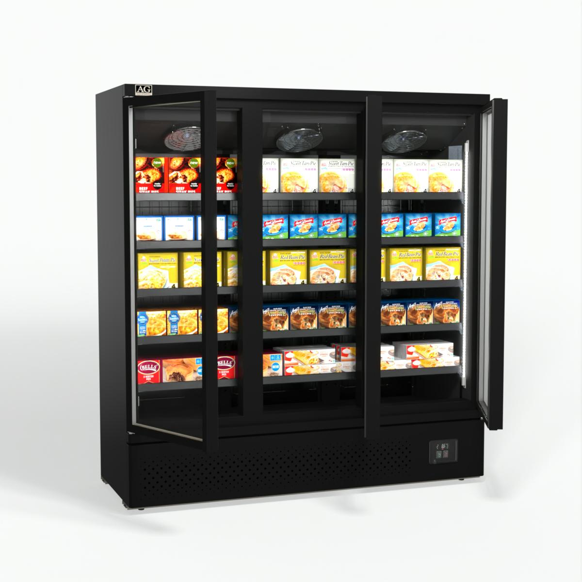 AG Supermarket Three Doors Upright Display Freezer FSB1500