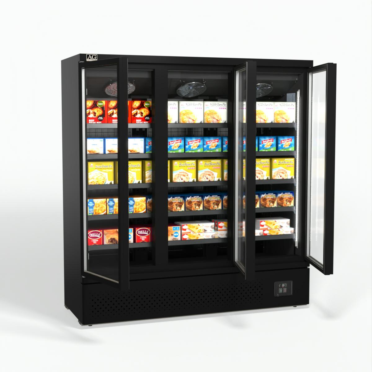 AG Supermarket Three Doors Upright Display Freezer FSB1500